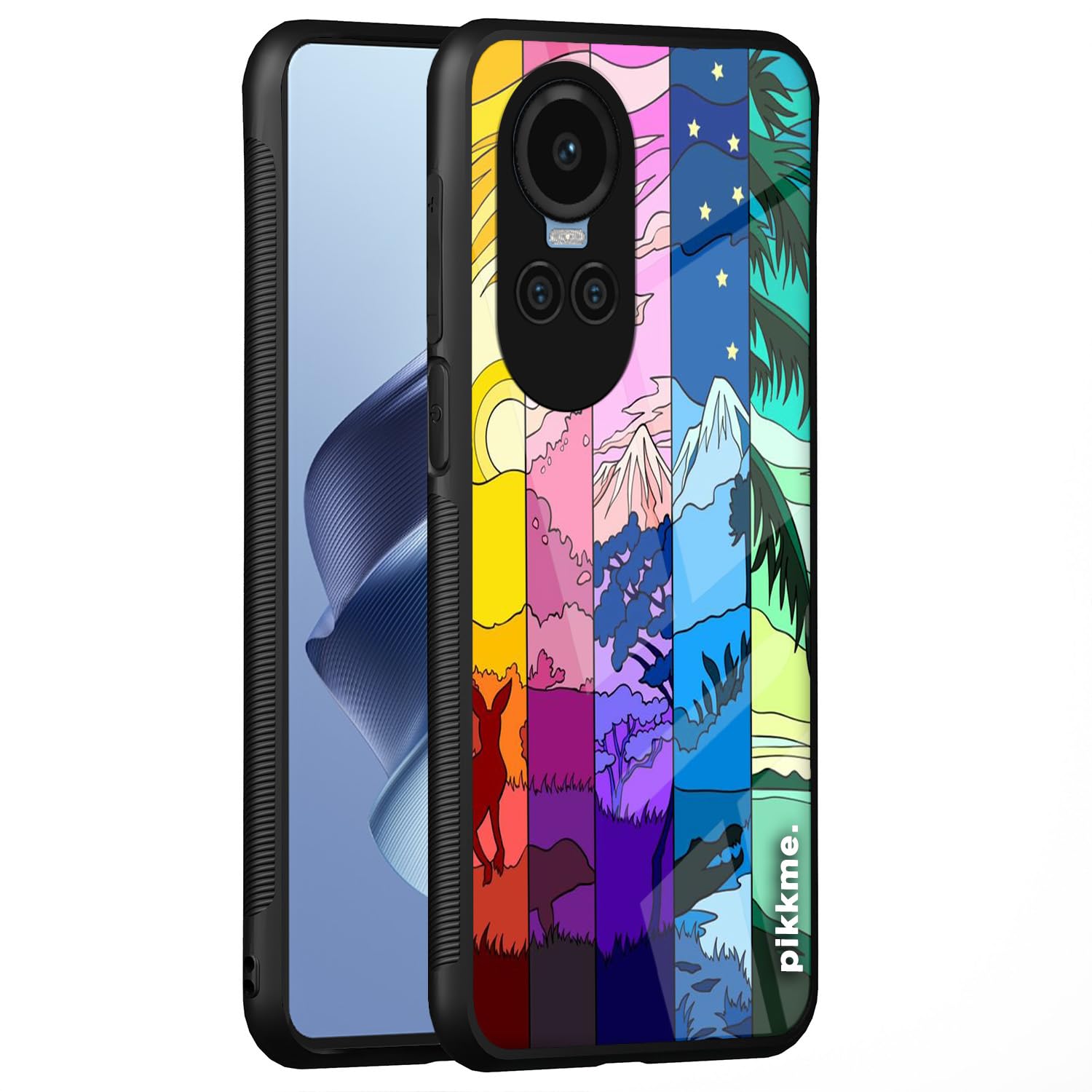 Pikkme Hybrid phone cover for Oppo Reno 10 5G