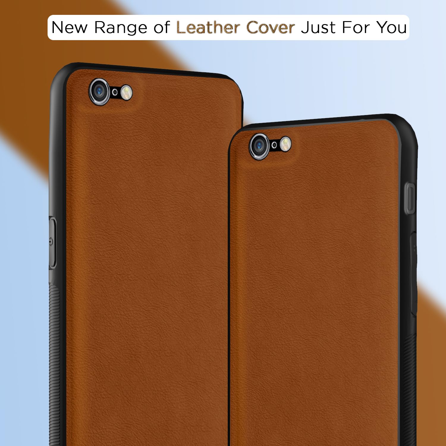 Pikkme iPhone 6 / 6S Flexible Pu Leather Leatherback Back Cover (Camel)