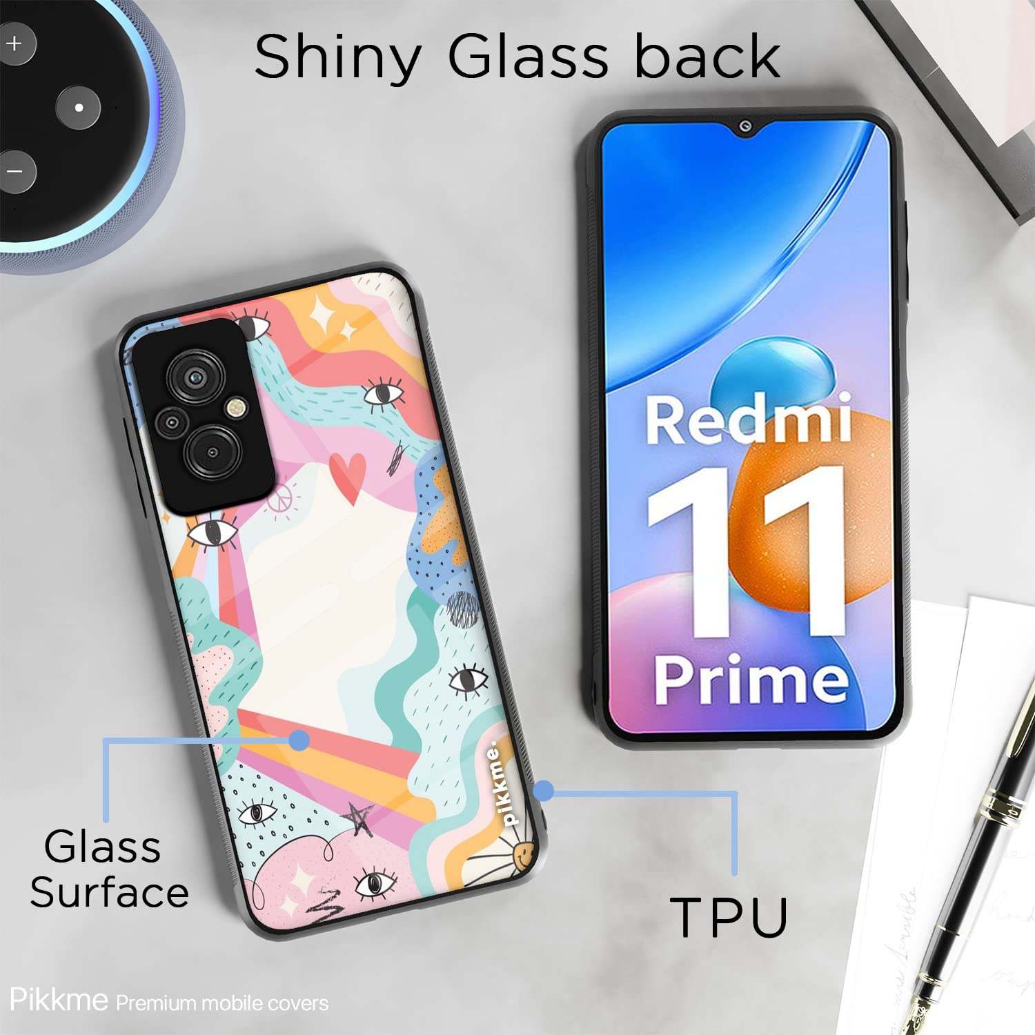 Redmi 11 Prime 4G mobile back cover by Pikkme – photo 3
