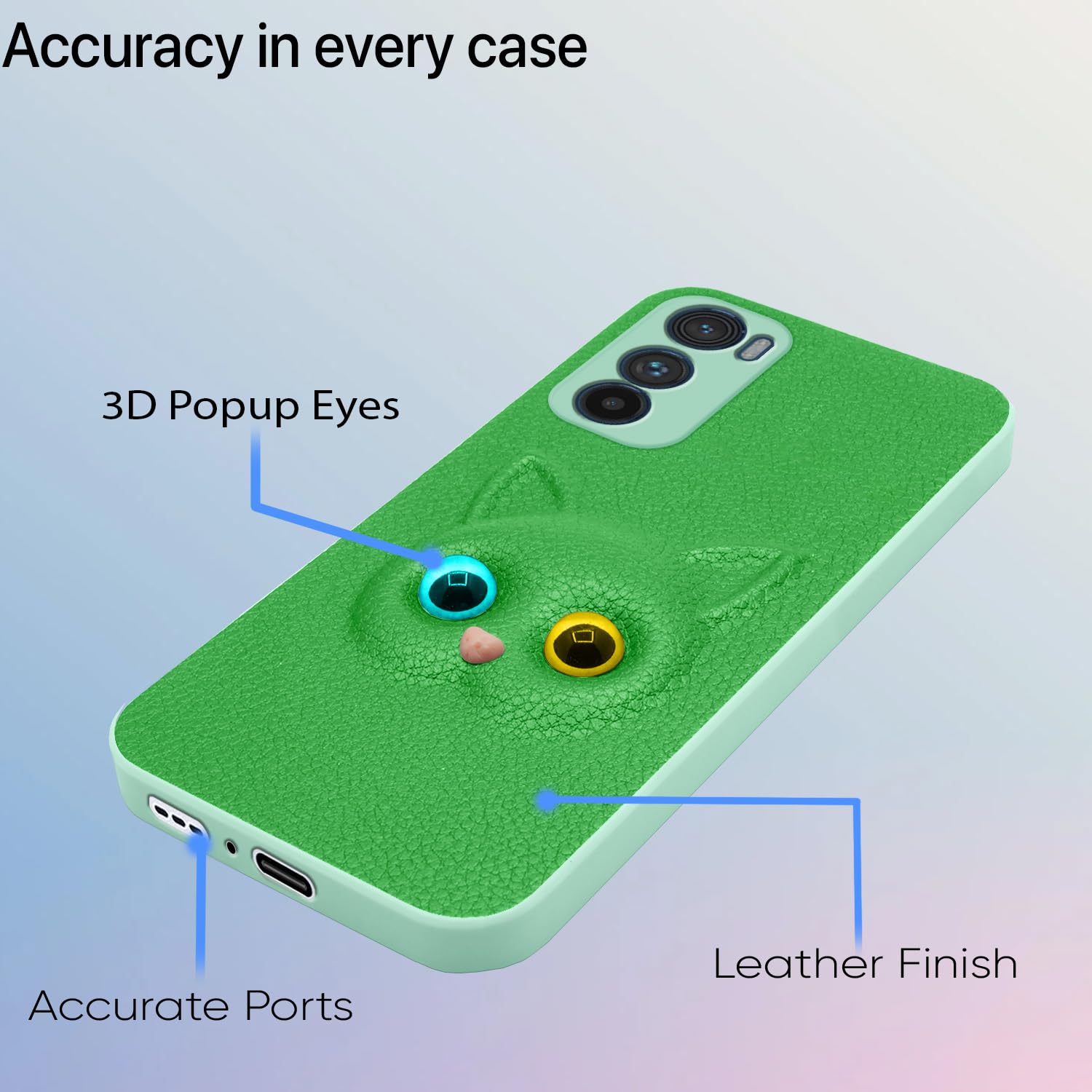Pikkme Moto Edge 30 green mobile cover – photo 4