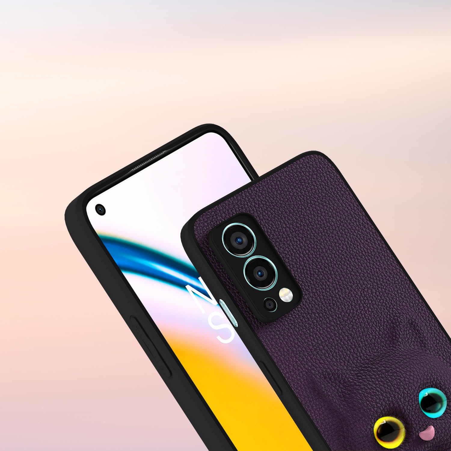 OnePlus Nord 2 5G Kitty phone cover in dark purple by Pikkme – photo 7