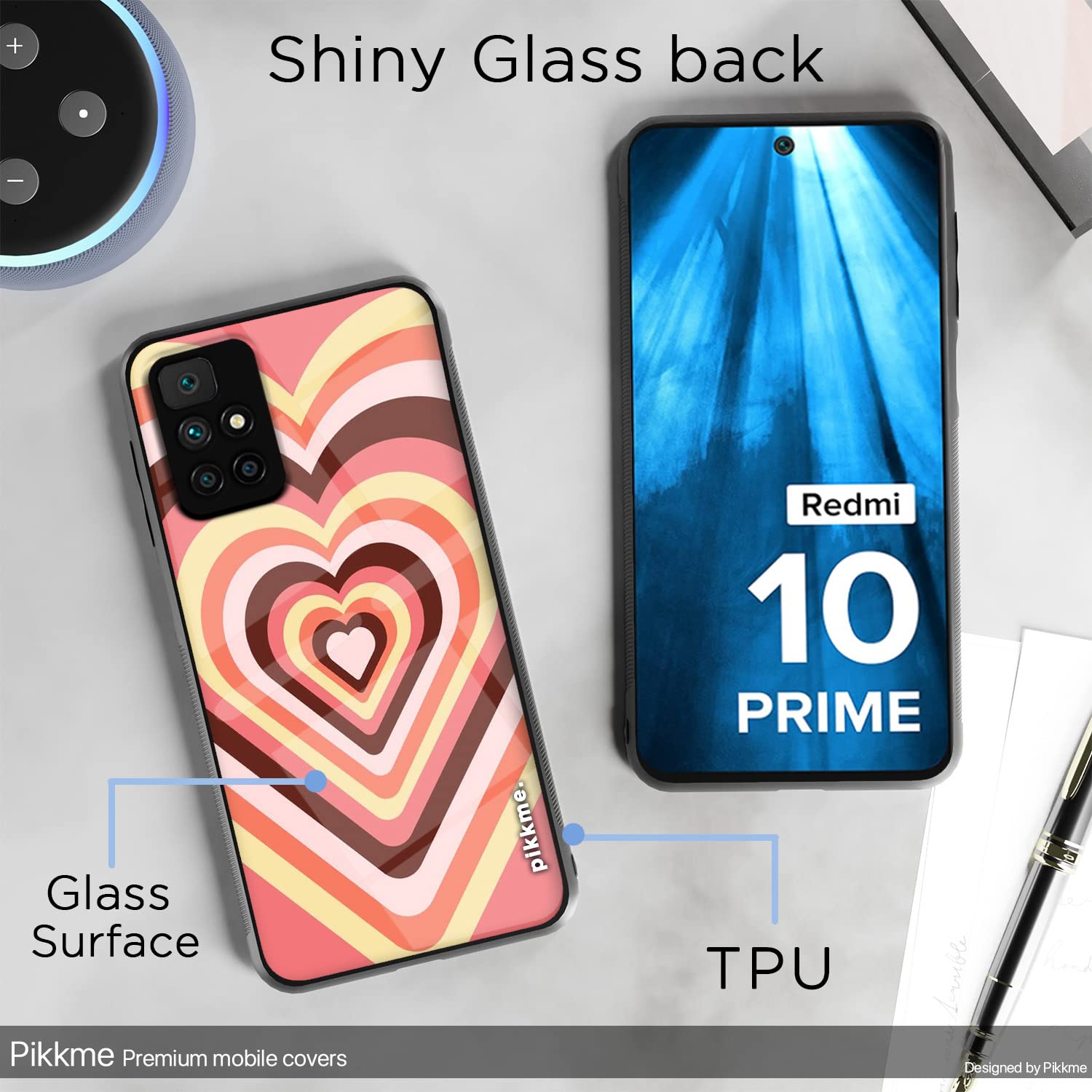 Redmi 10 Prime mobile back cover by Pikkme – photo 3