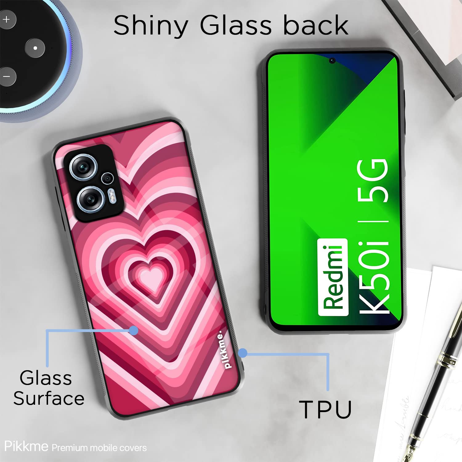Pikkme Redmi K50i 5G Hybrid back cover – photo 3
