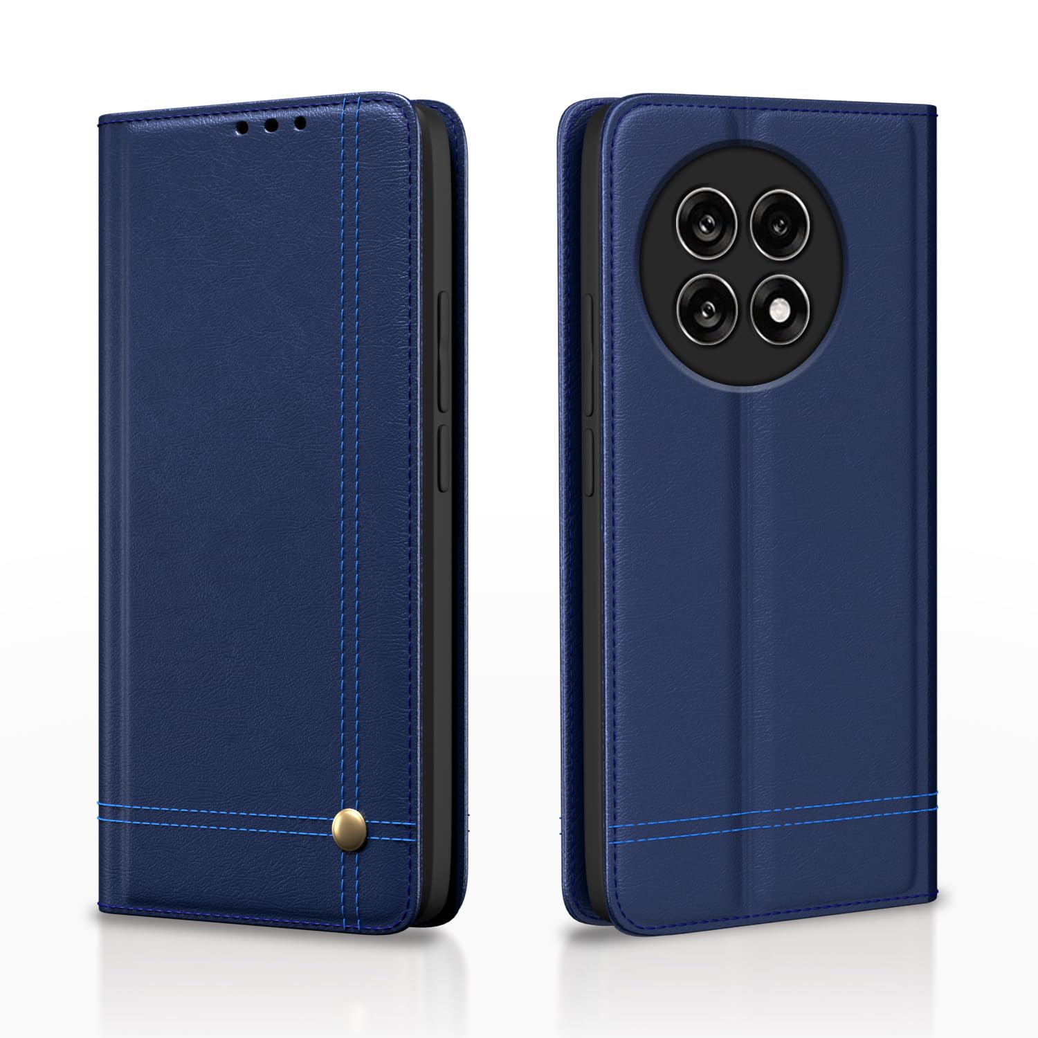 Pikkme OnePlus 13R 5G Magnetic blue mobile flip cover
