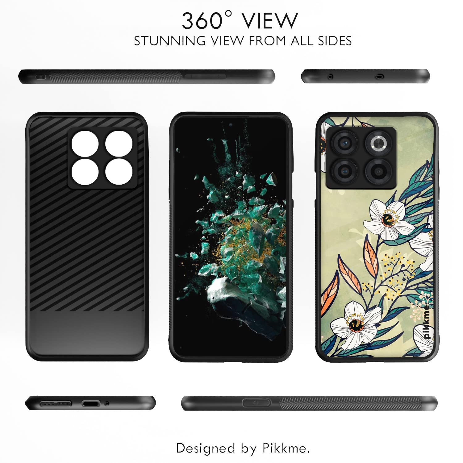 Flower Mobile back cover for OnePlus 10T 5G – Pikkme – photo 2