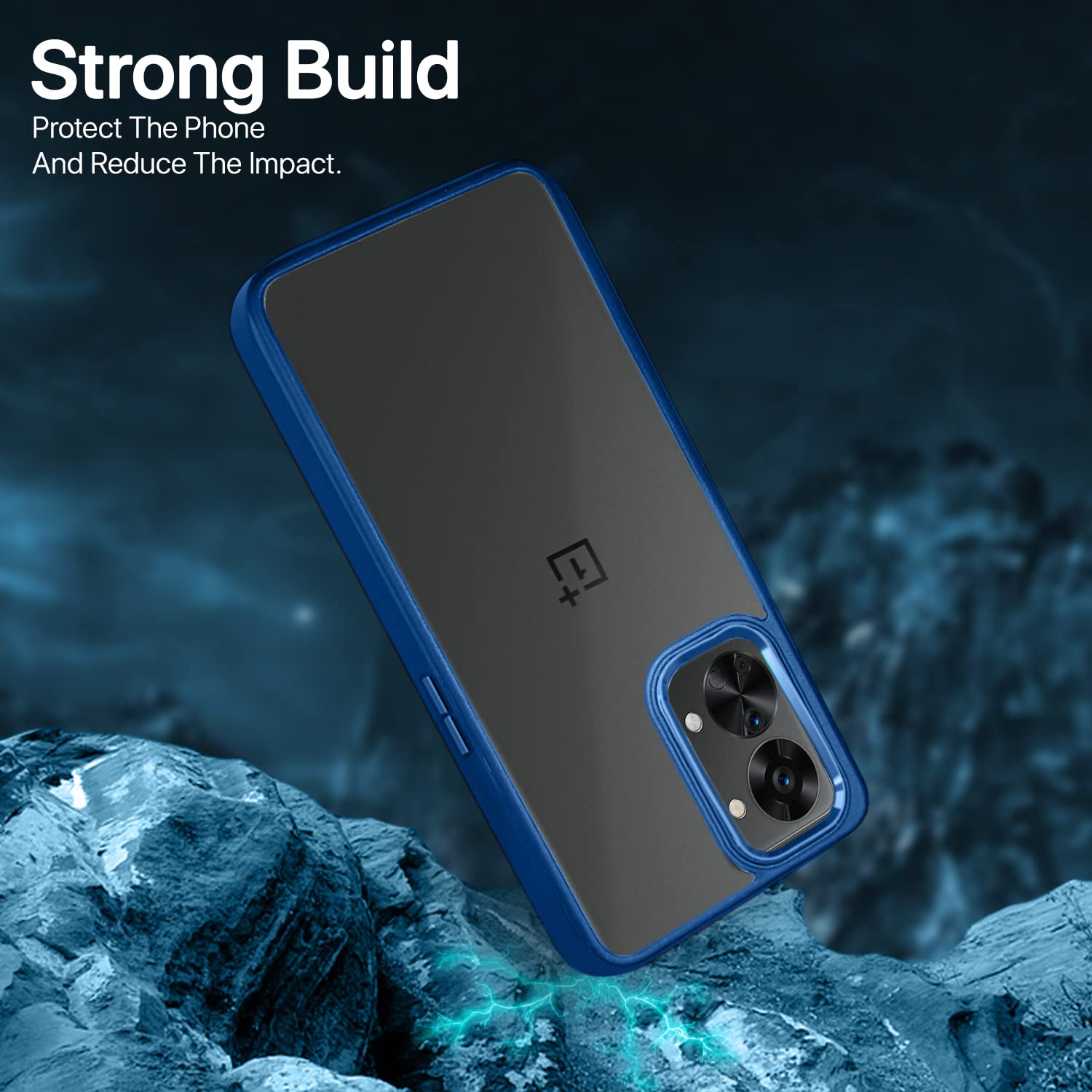 Dark blue mobile cover for OnePlus Nord 2T 5G – Pikkme – photo 3