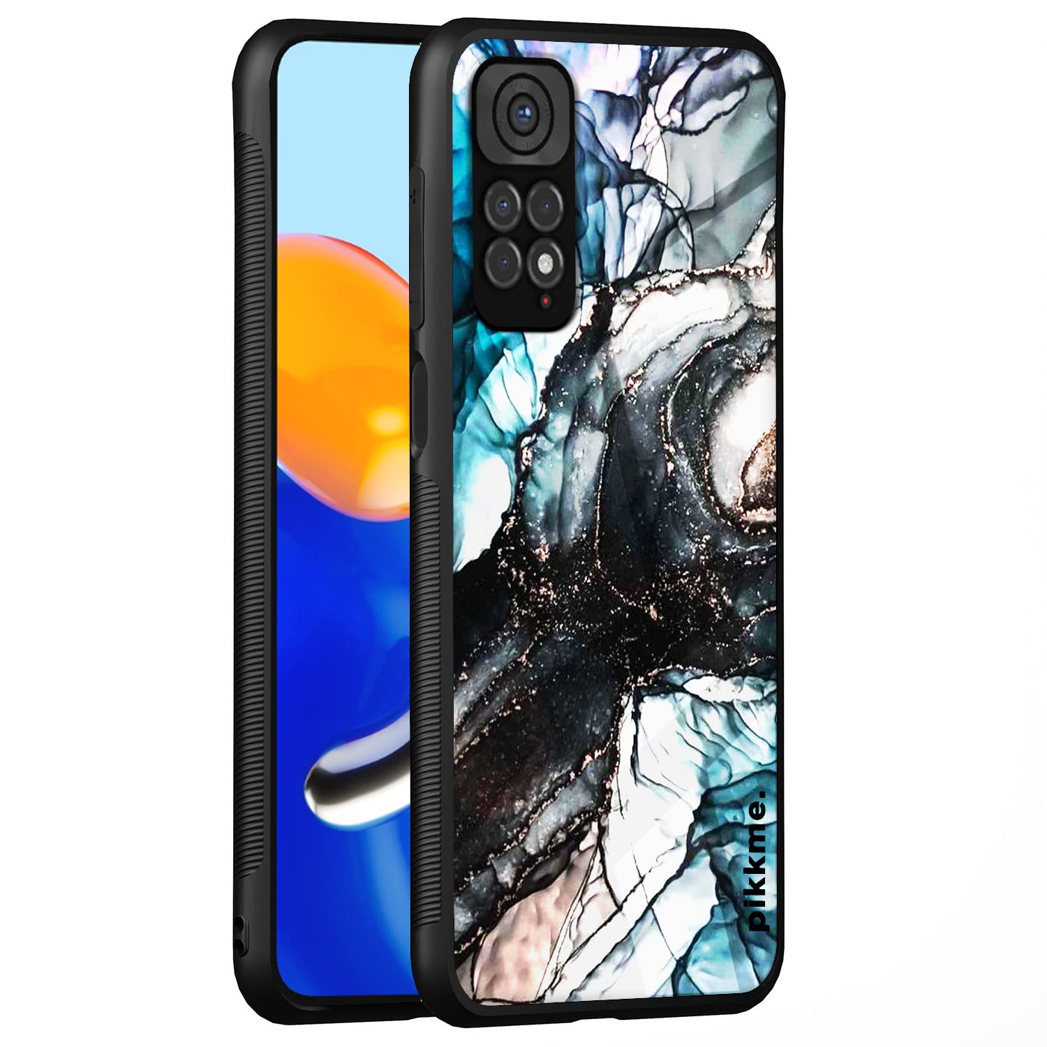 Pikkme Hybrid mobile back cover for Redmi Note 11/Note 11s