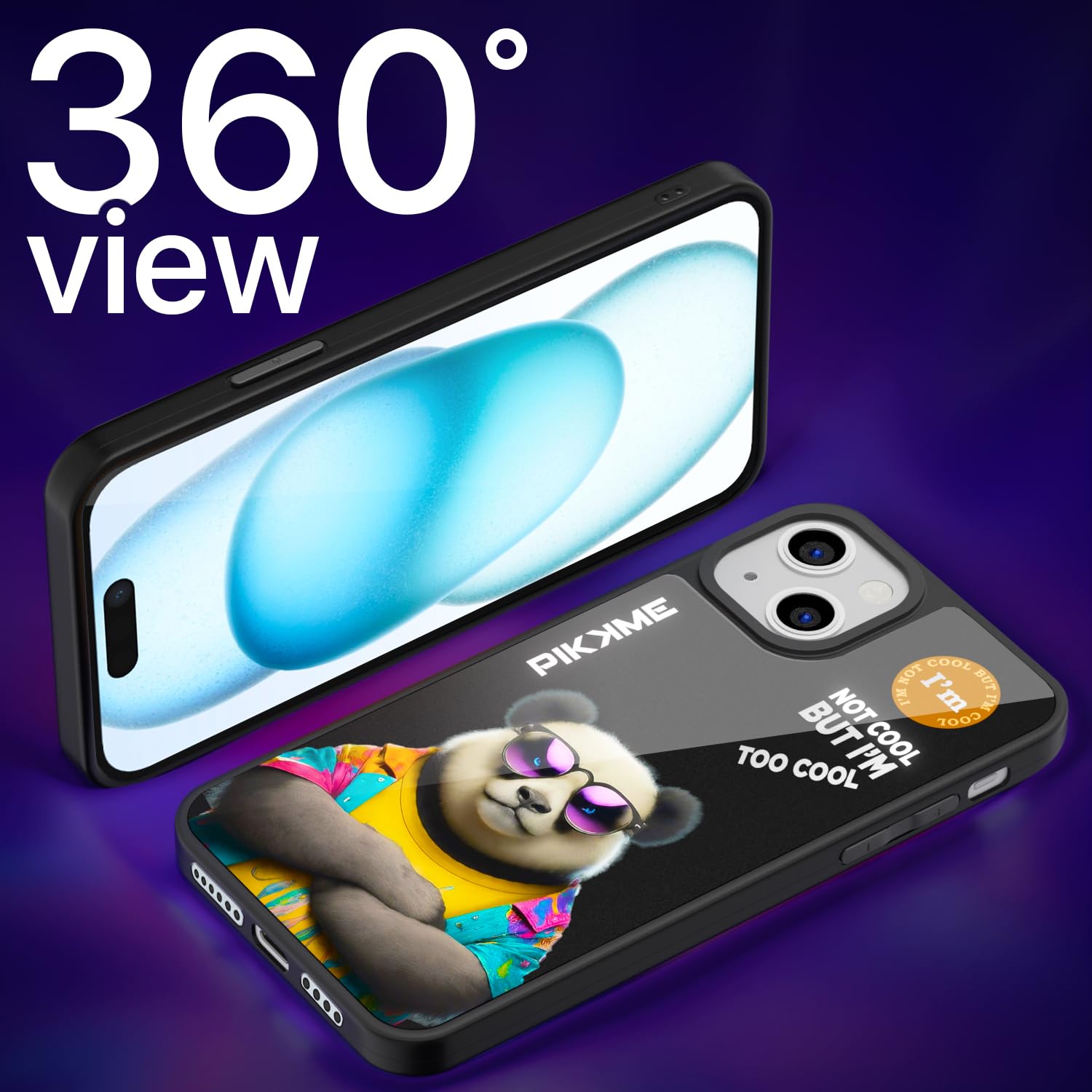 Pikkme iPhone 15 Plus Panda Swag phone cover – photo 4