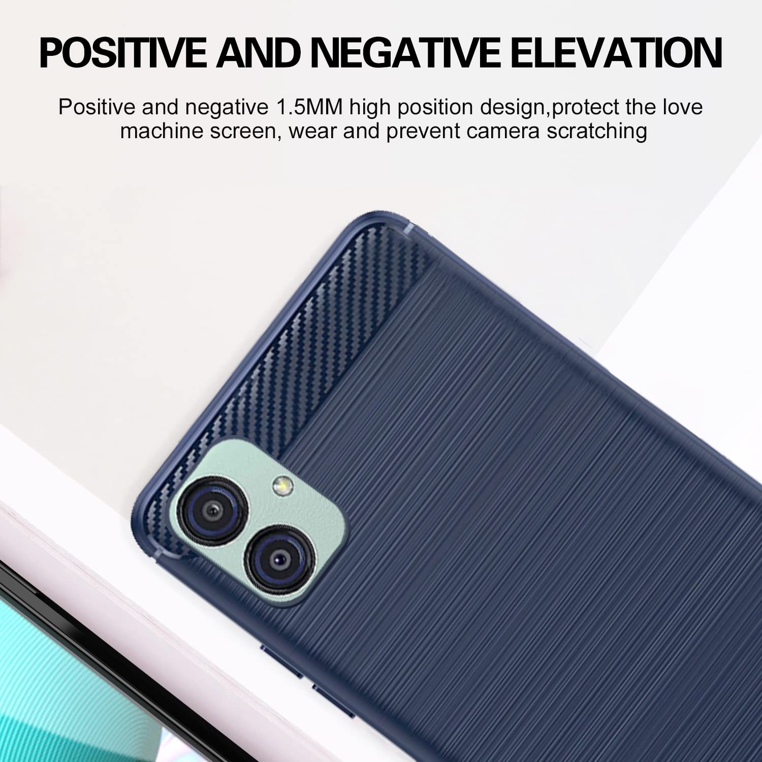 Samsung M13 5G mobile back cover in blue by Pikkme – photo 5