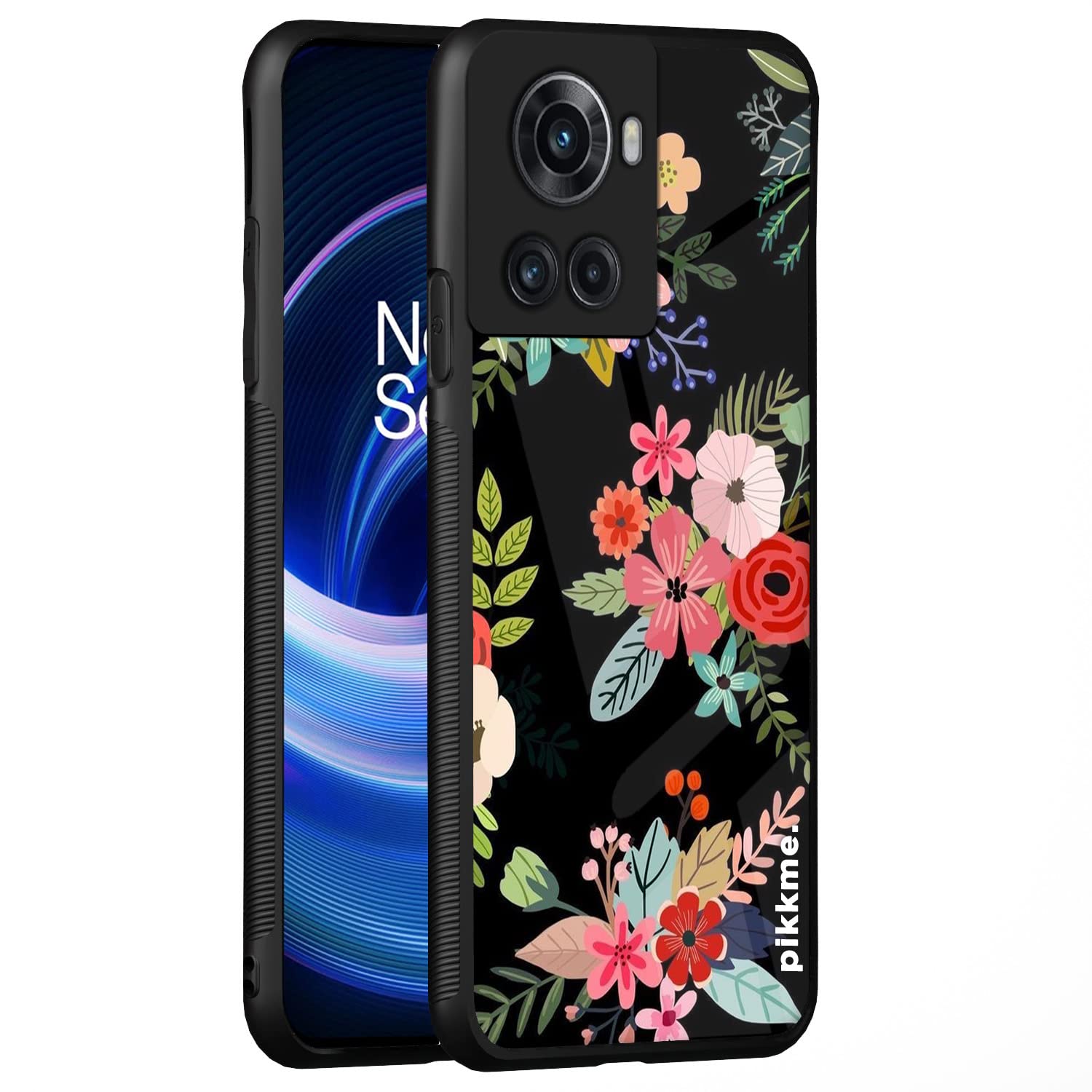 Pikkme OnePlus 10R Flower back cover
