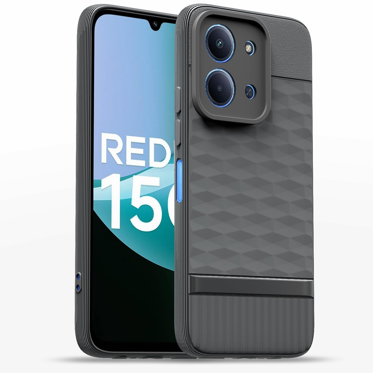Pikkme Redmi 15C 5G Silicone grey back cover