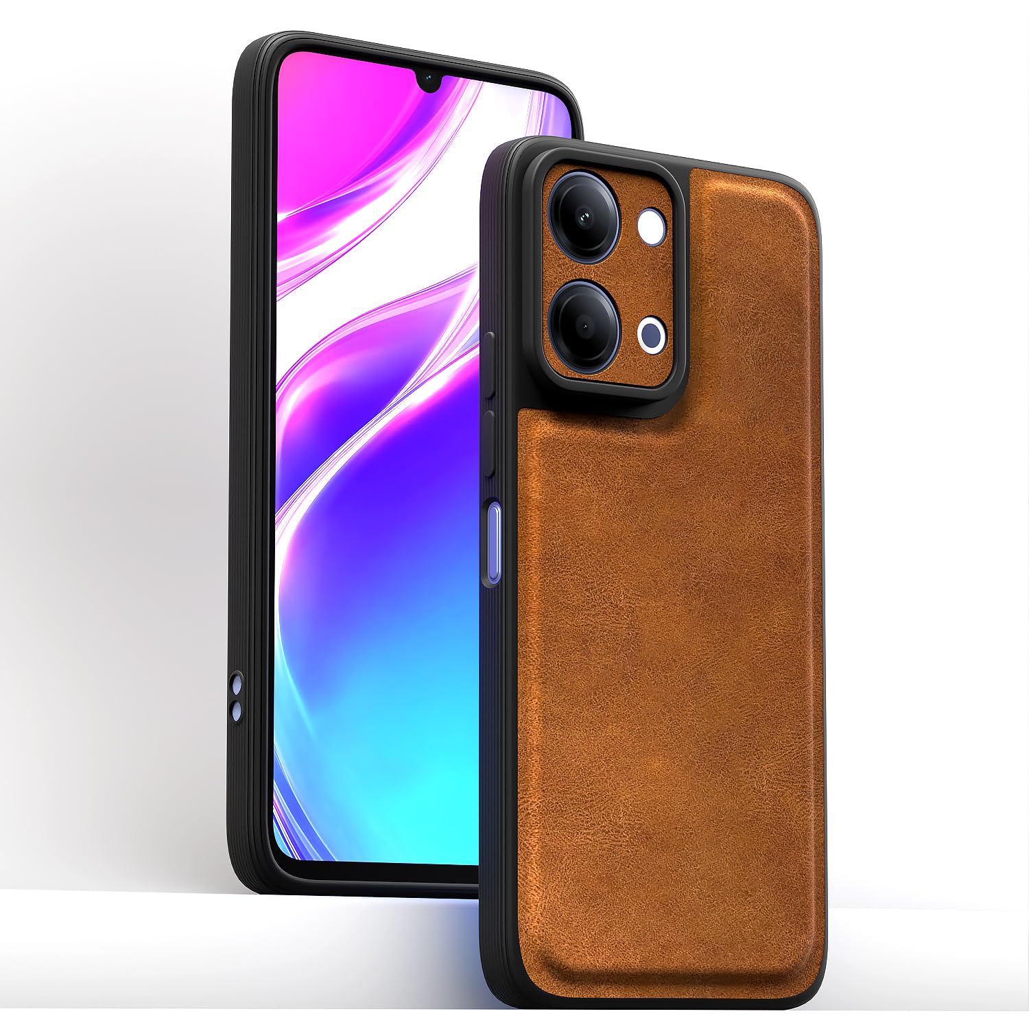 Pikkme brown mobile back cover for Vivo Y11/T5 Lite 5G – photo 2