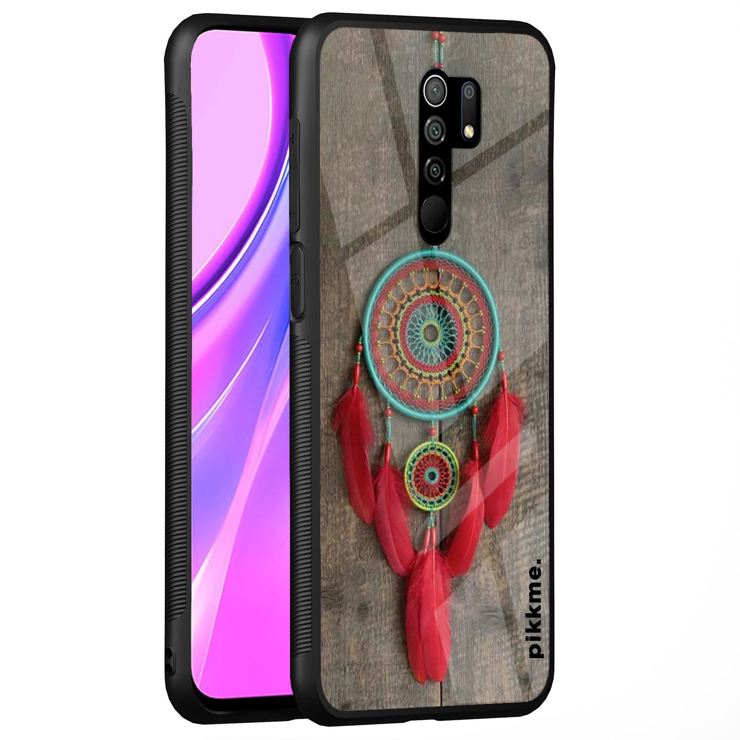 Redmi 9 Prime Flower back cover by Pikkme