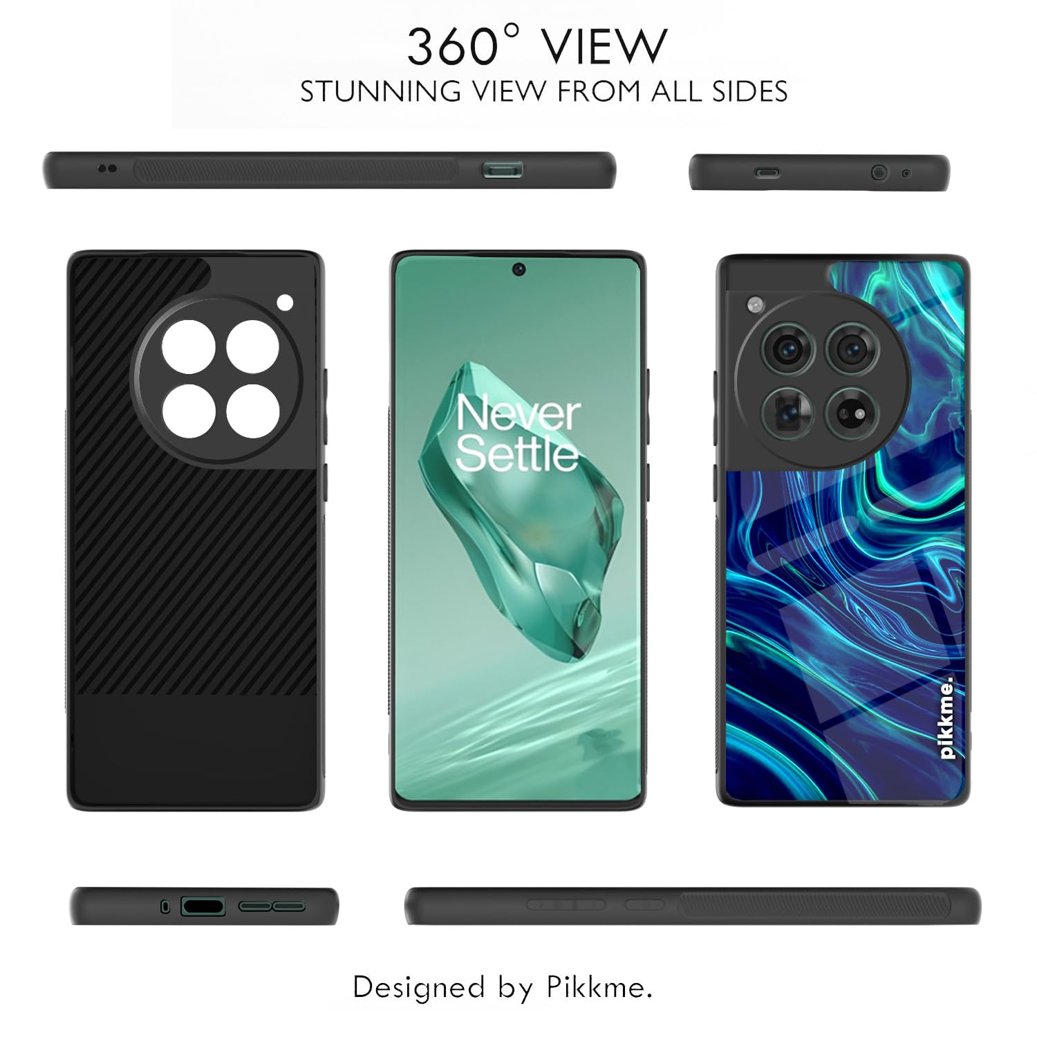 Pikkme Hybrid back cover for OnePlus 12R 5G – photo 2
