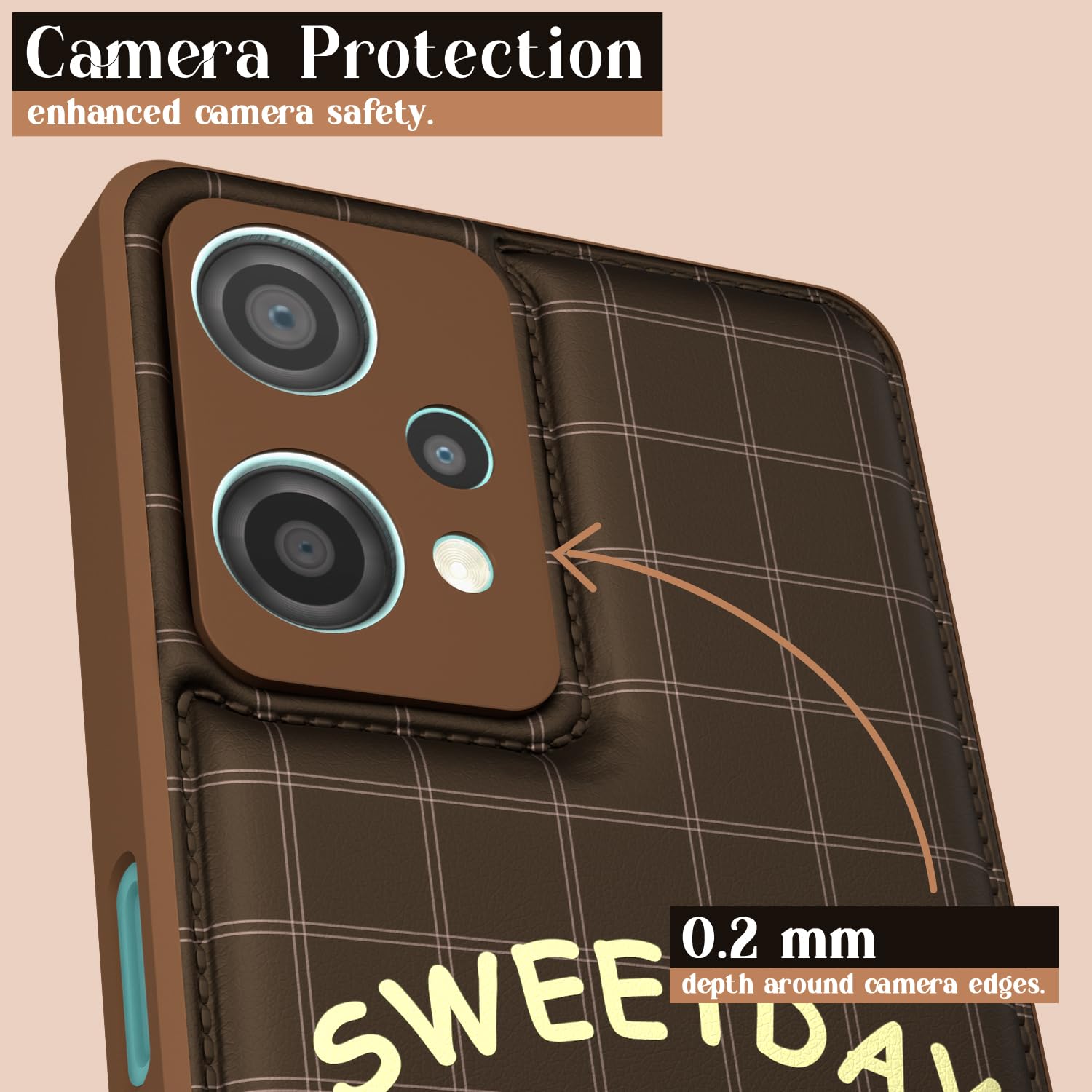Pikkme OnePlus Nord Ce 2 Lite 5G Cute Girlish Dog Series Back Cover (Design1)