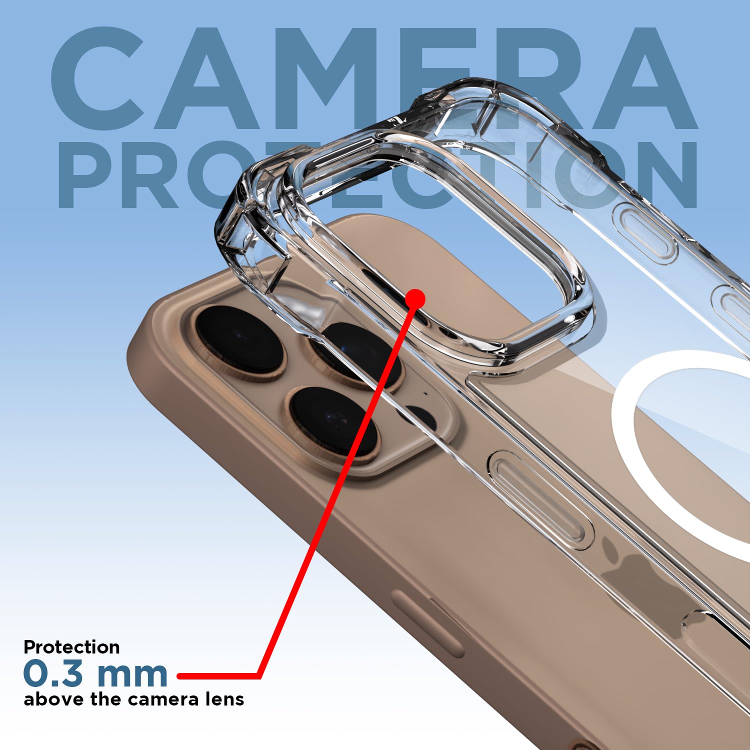 Pikkme transparent mag-safe mobile back cover for iPhone 16 Pro – photo 5