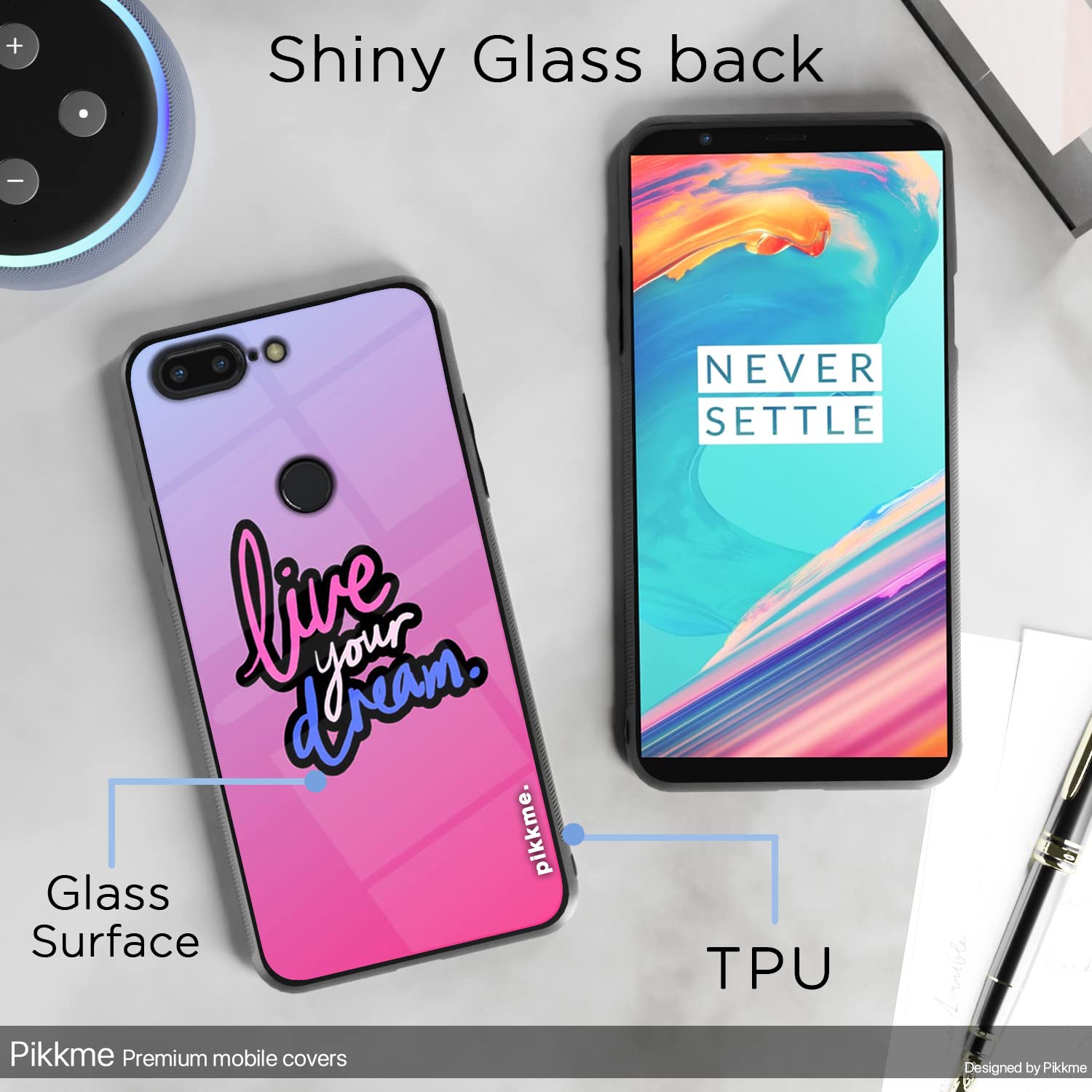 OnePlus 5T Hybrid phone cover by Pikkme – photo 3