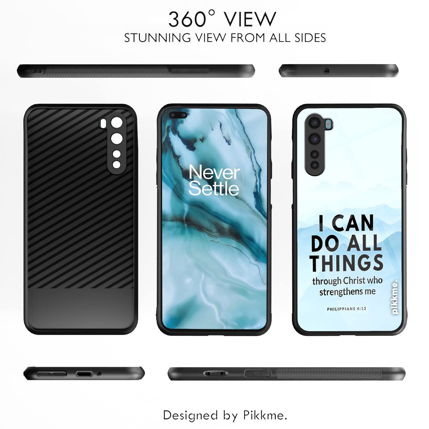 Pikkme Hybrid mobile back cover for OnePlus Nord – photo 2