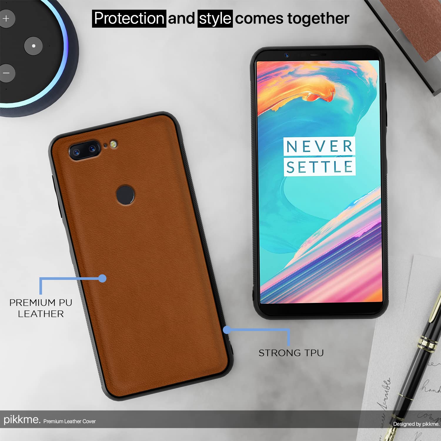 Pikkme OnePlus 5T camel mobile back cover – photo 5