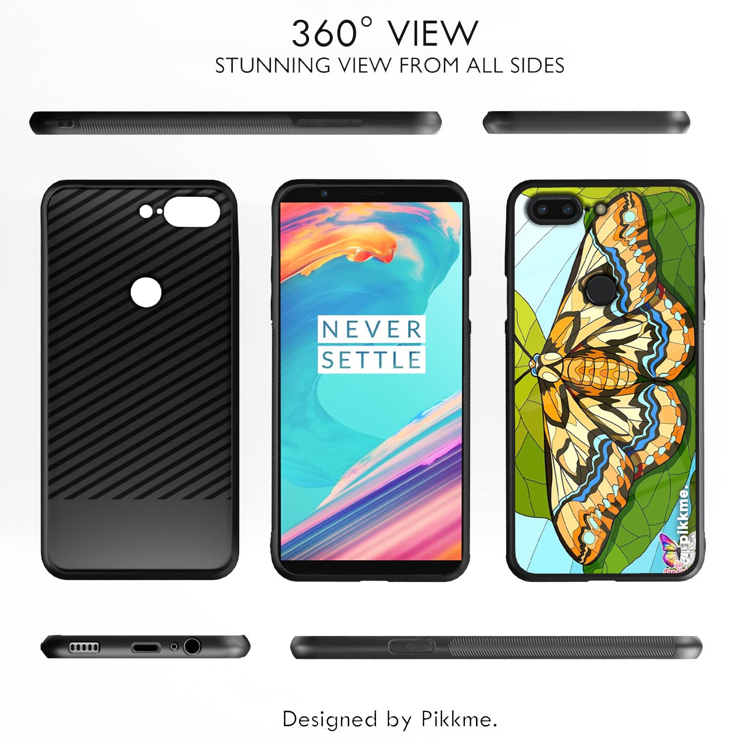 Hybrid Mobile back cover for OnePlus 5T – Pikkme – photo 2