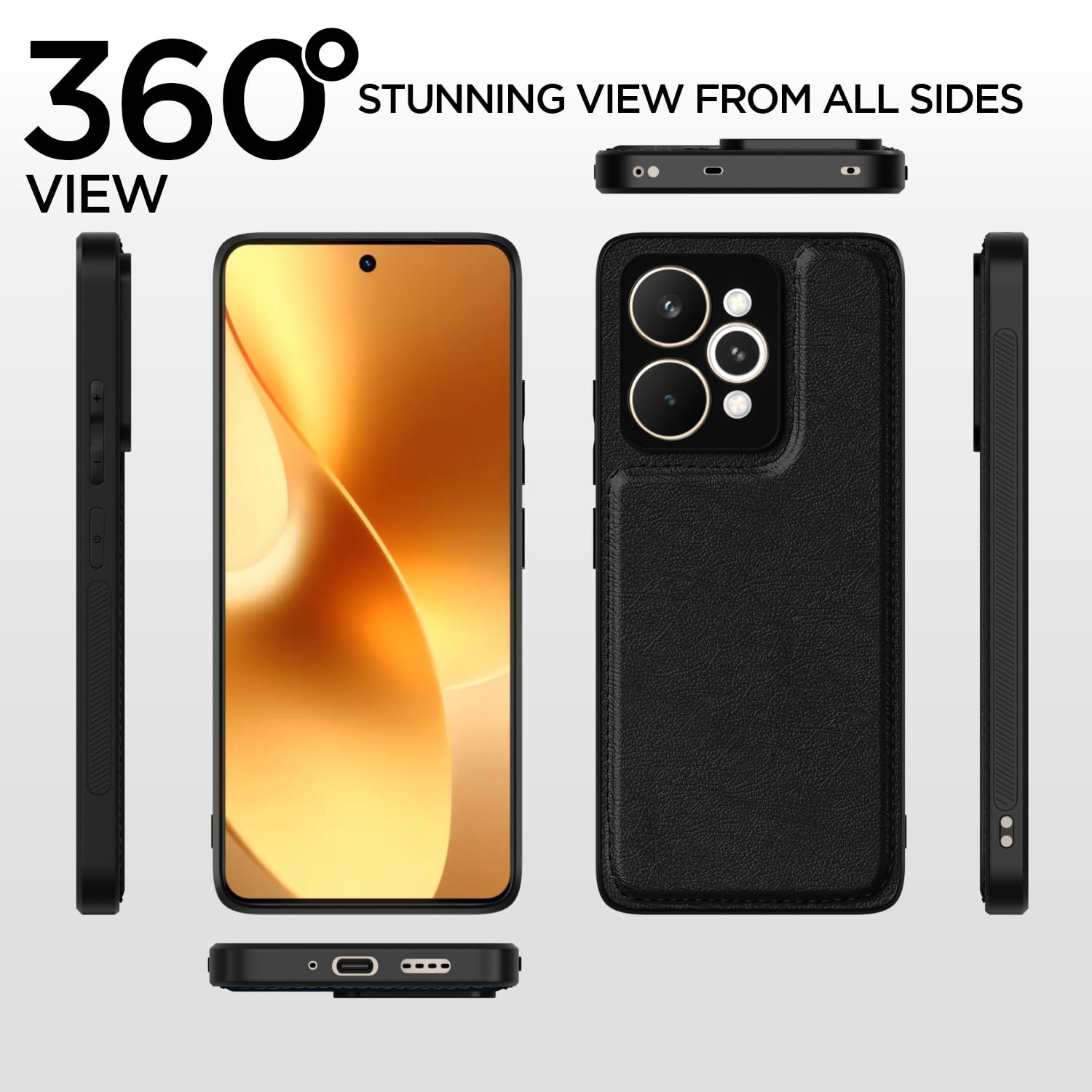 Pikkme black mobile cover for Realme 15 Pro 5G – photo 4