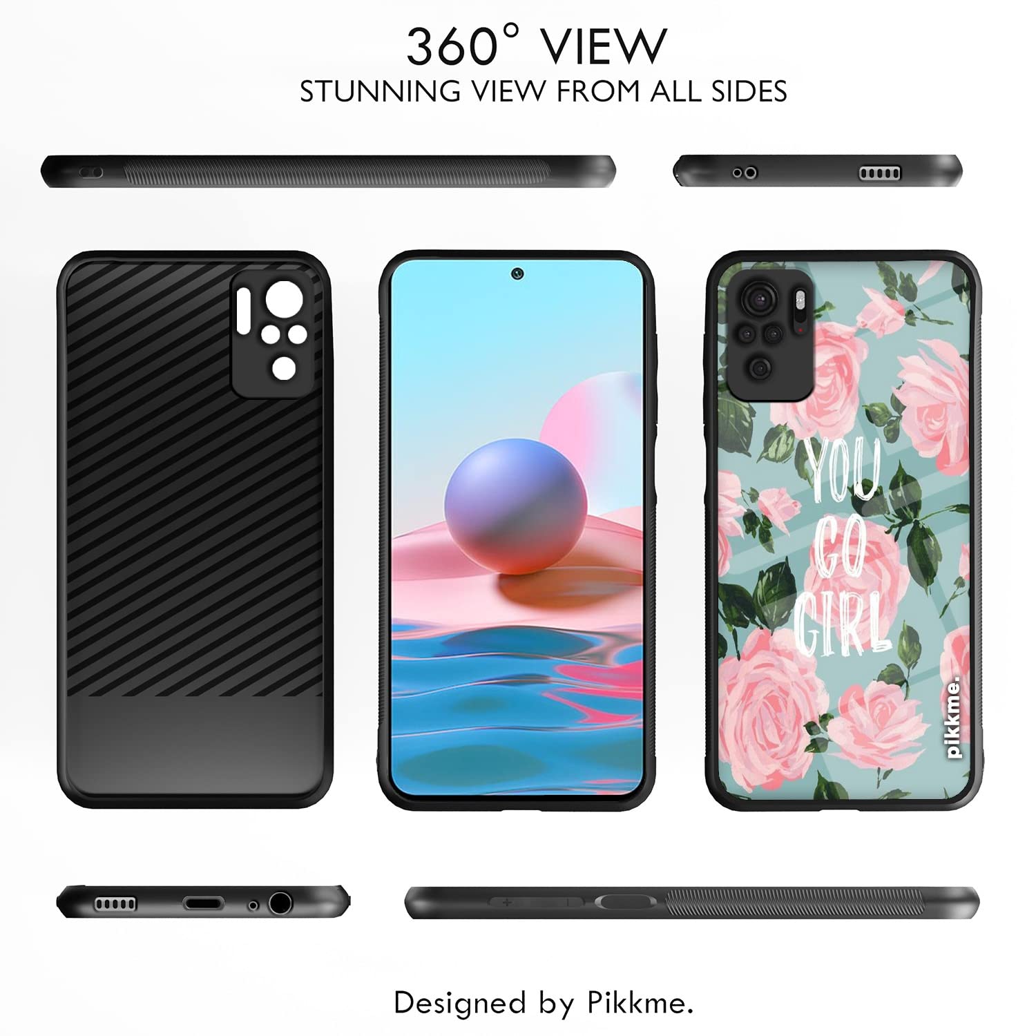 Redmi Note 10/Note 10s Flower back cover by Pikkme – photo 2