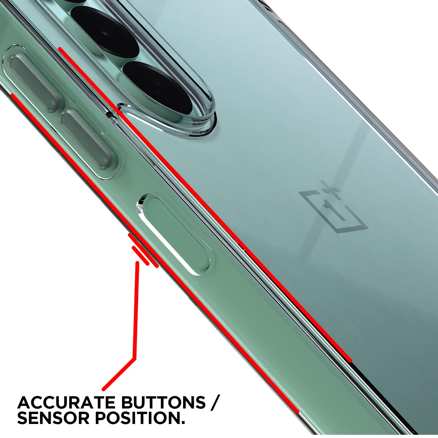 Pikkme transparent Clear phone cover for OnePlus Nord CE 6 Lite 5G – photo 6