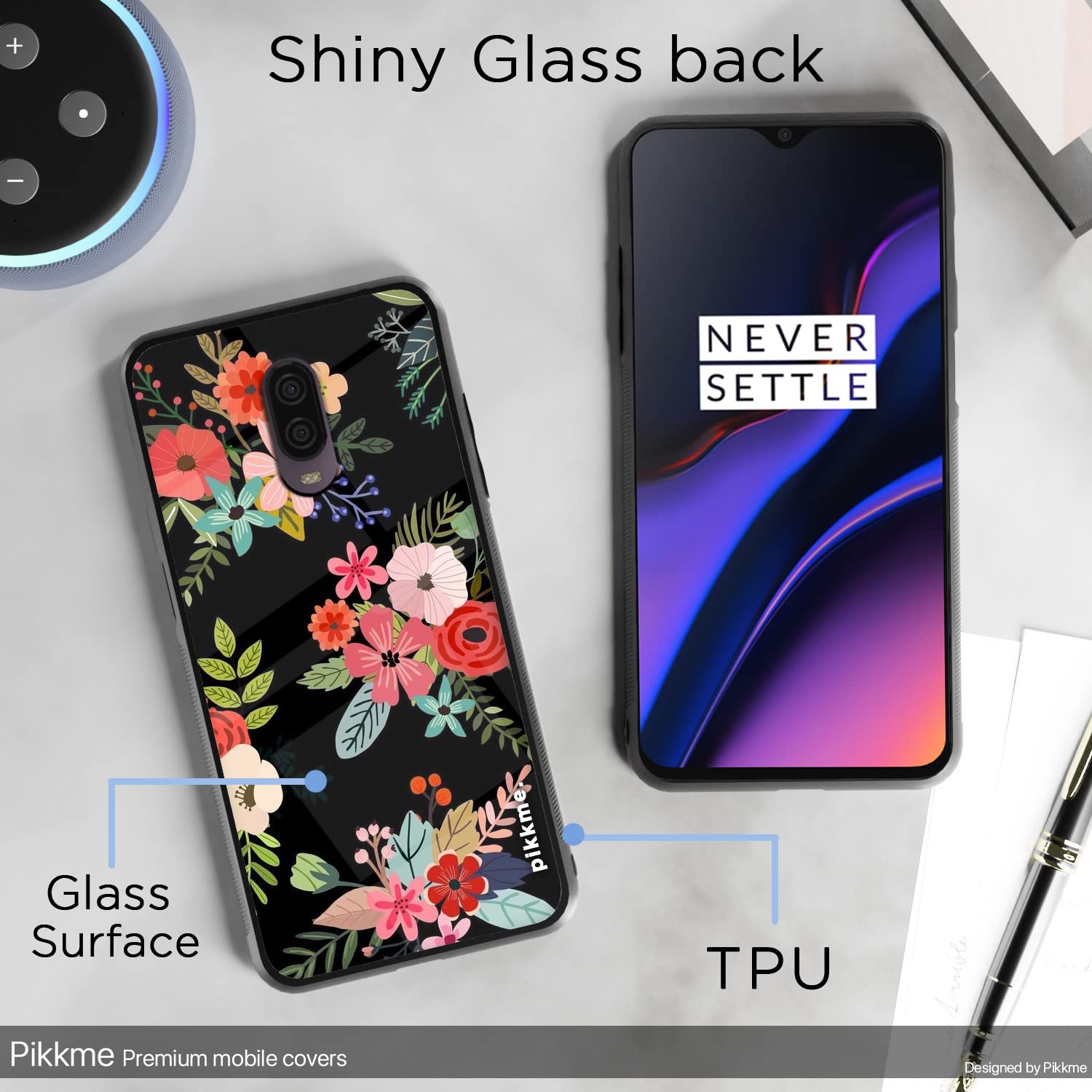 Pikkme Flower mobile cover for OnePlus 7 – photo 3