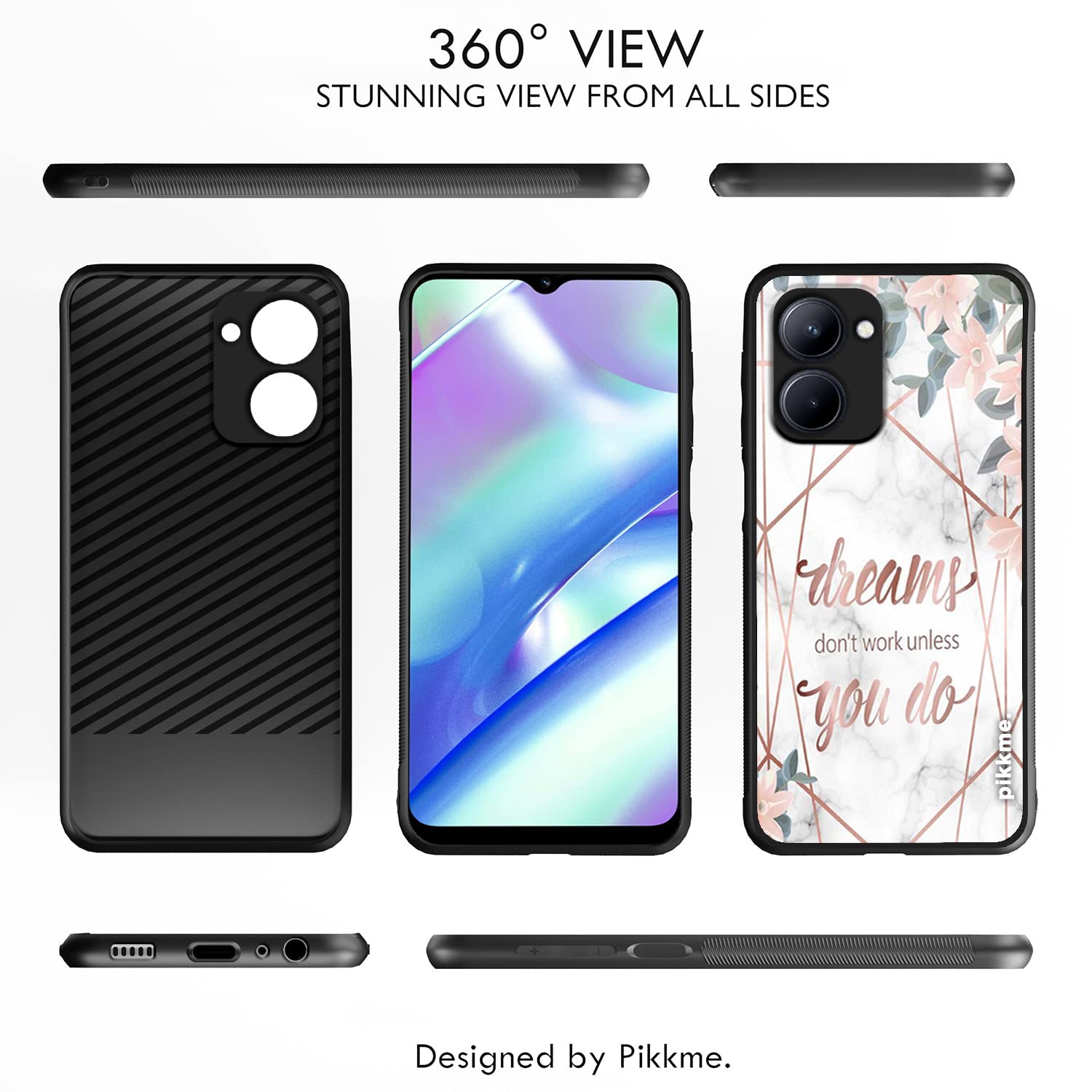 Realme C33 Hybrid phone cover by Pikkme – photo 2