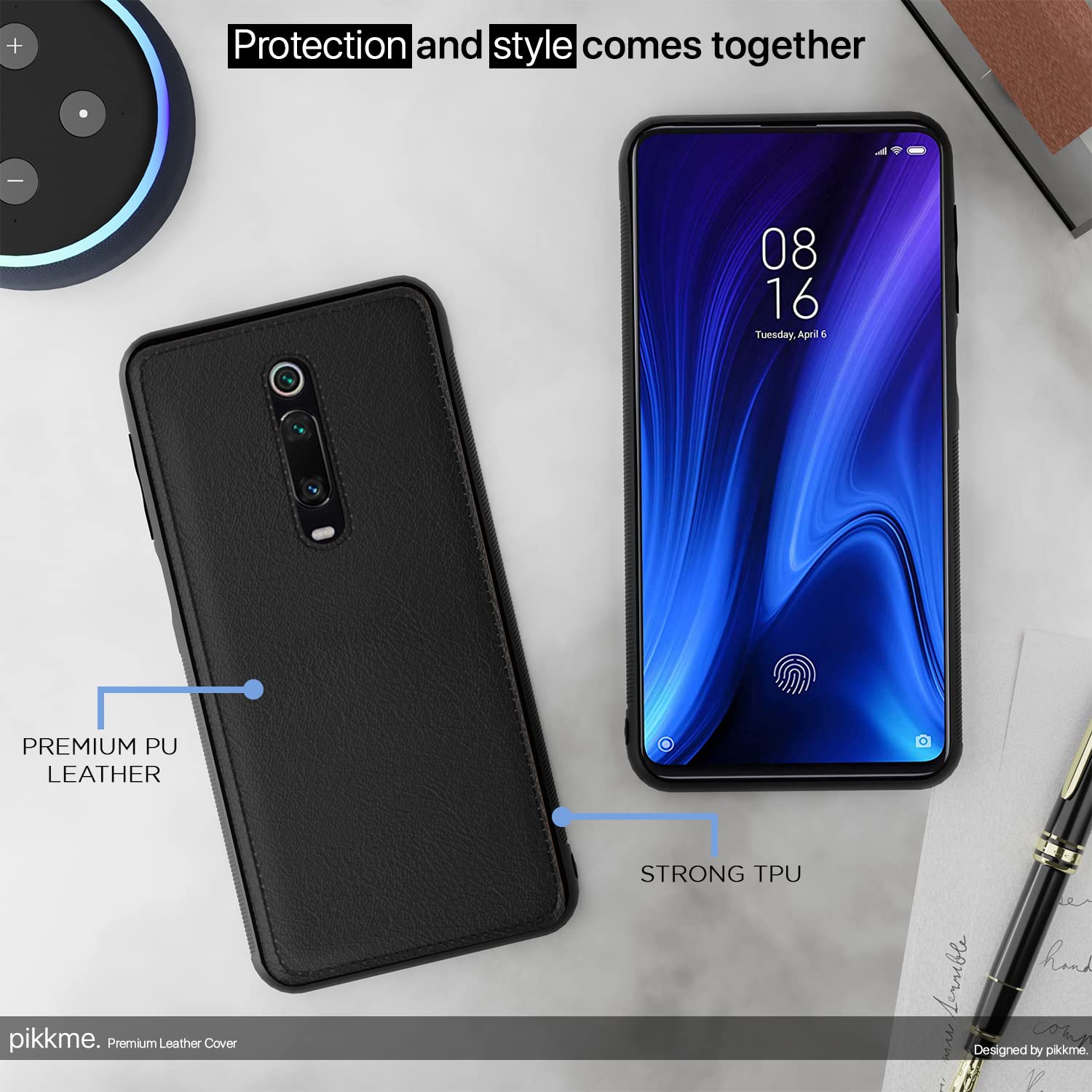 Pikkme Redmi K20/K20 Pro black back cover – photo 4