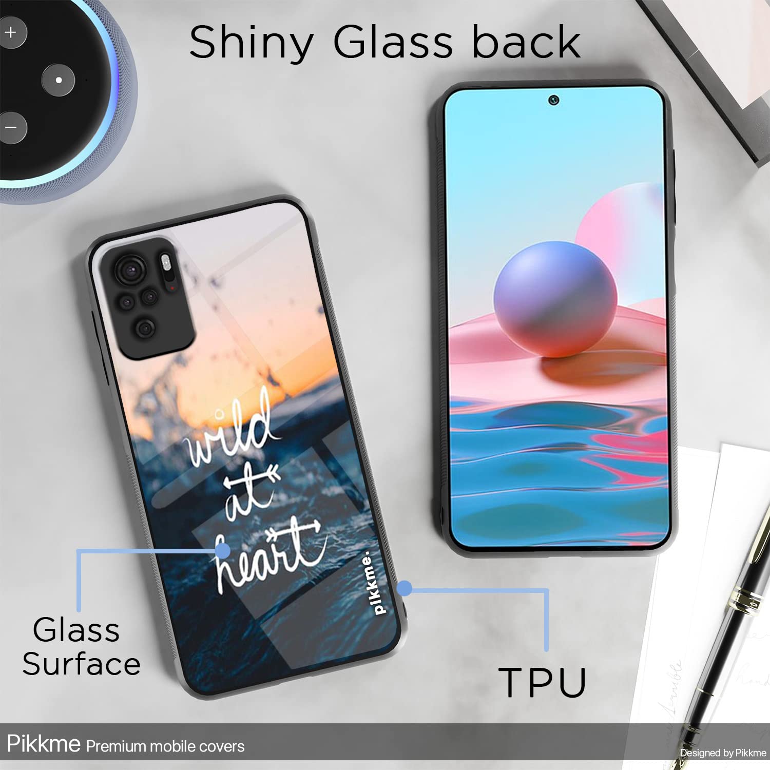 Redmi Note 10/Note 10s Hybrid back cover by Pikkme – photo 3