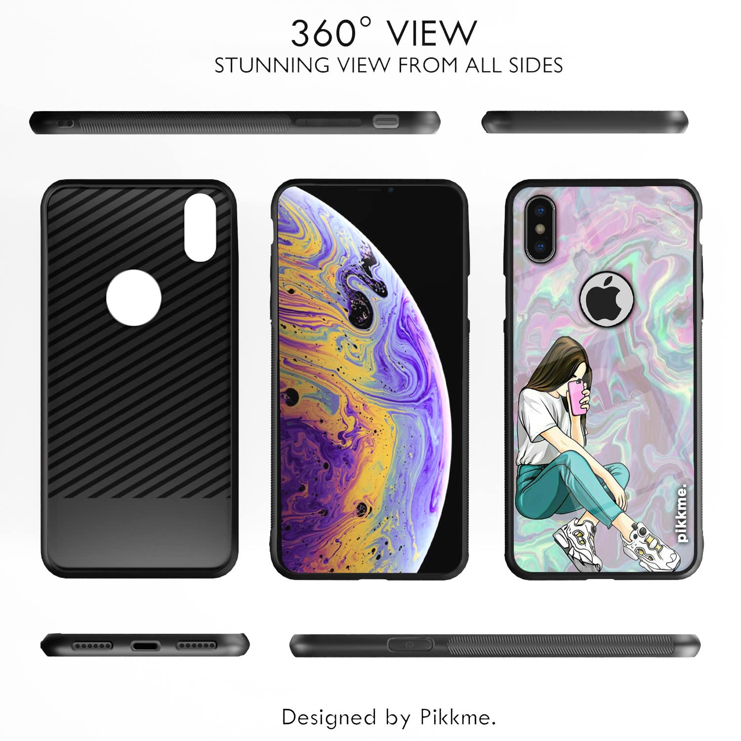 iPhone X/XS Hybrid mobile back cover by Pikkme – photo 2