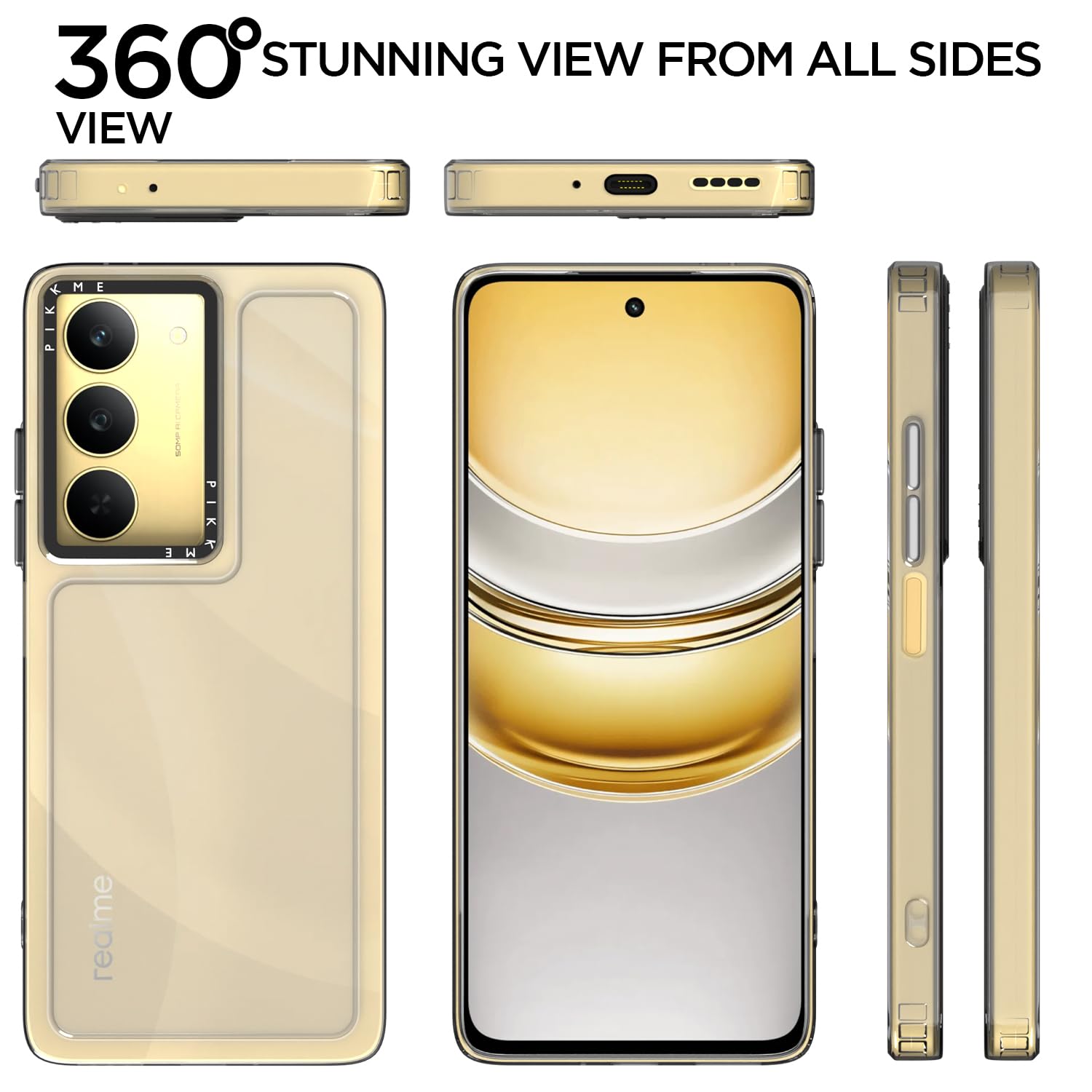 Transparent back cover for Realme Narzo 80x/P3x/14X 5G – Pikkme – photo 5