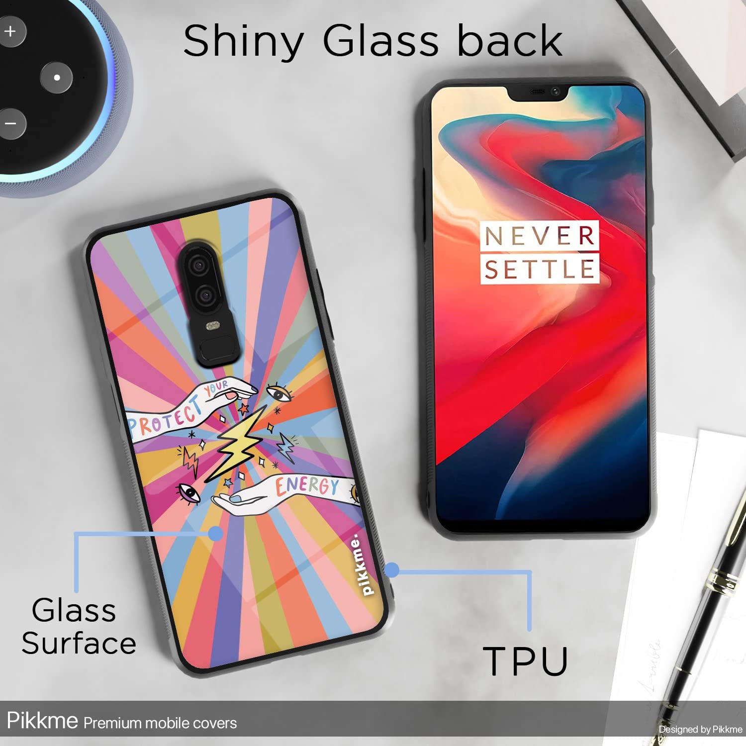 OnePlus 6 Hybrid mobile cover by Pikkme – photo 3