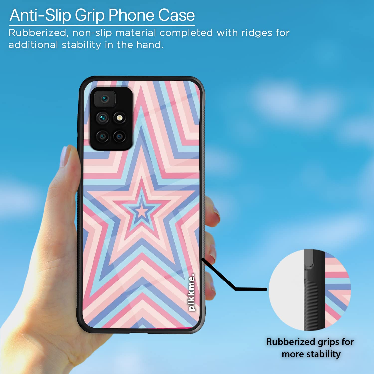 Redmi 10 Prime Hybrid phone cover by Pikkme – photo 5