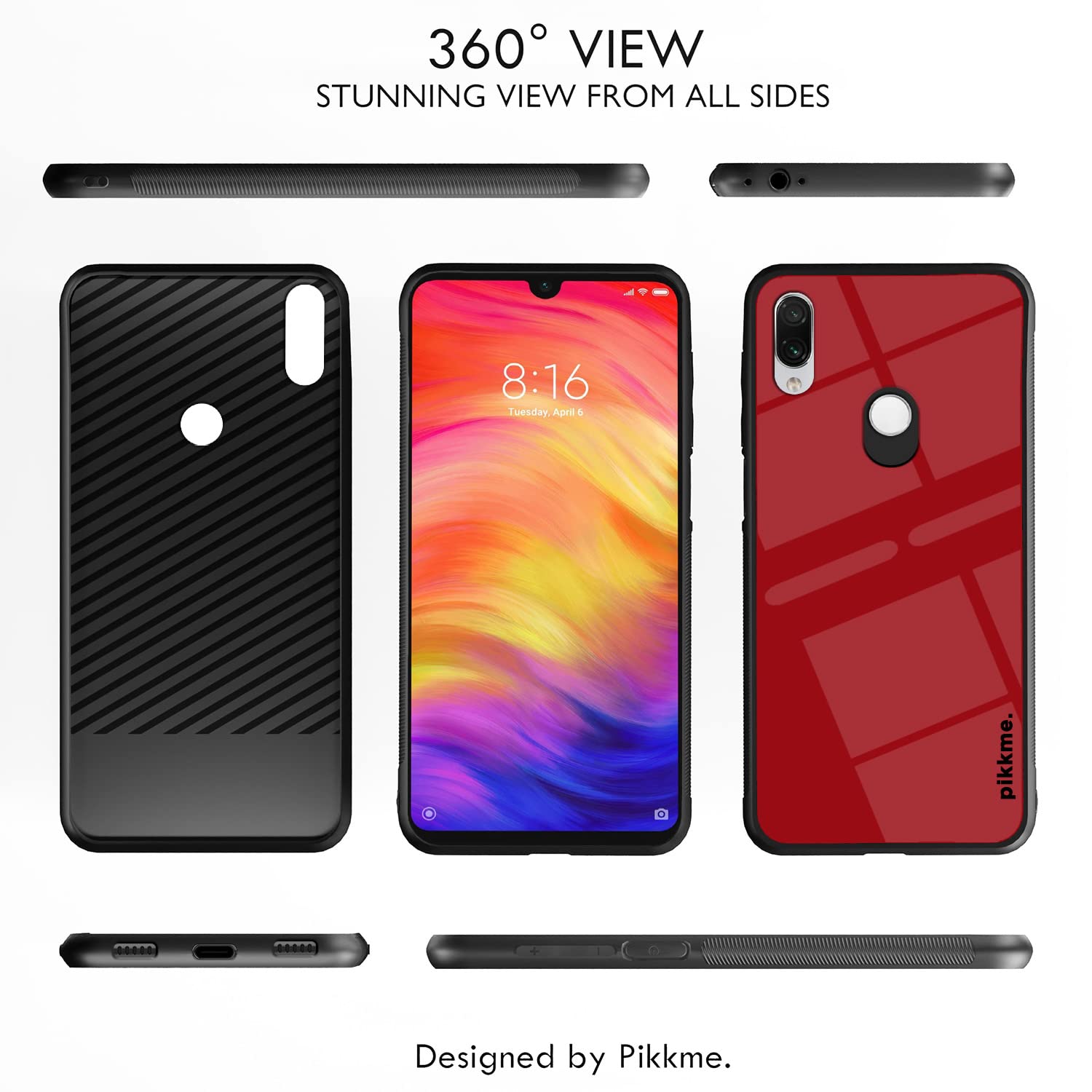 Redmi Note 7/Note 7 Pro/Note 7s Hybrid mobile cover by Pikkme – photo 2