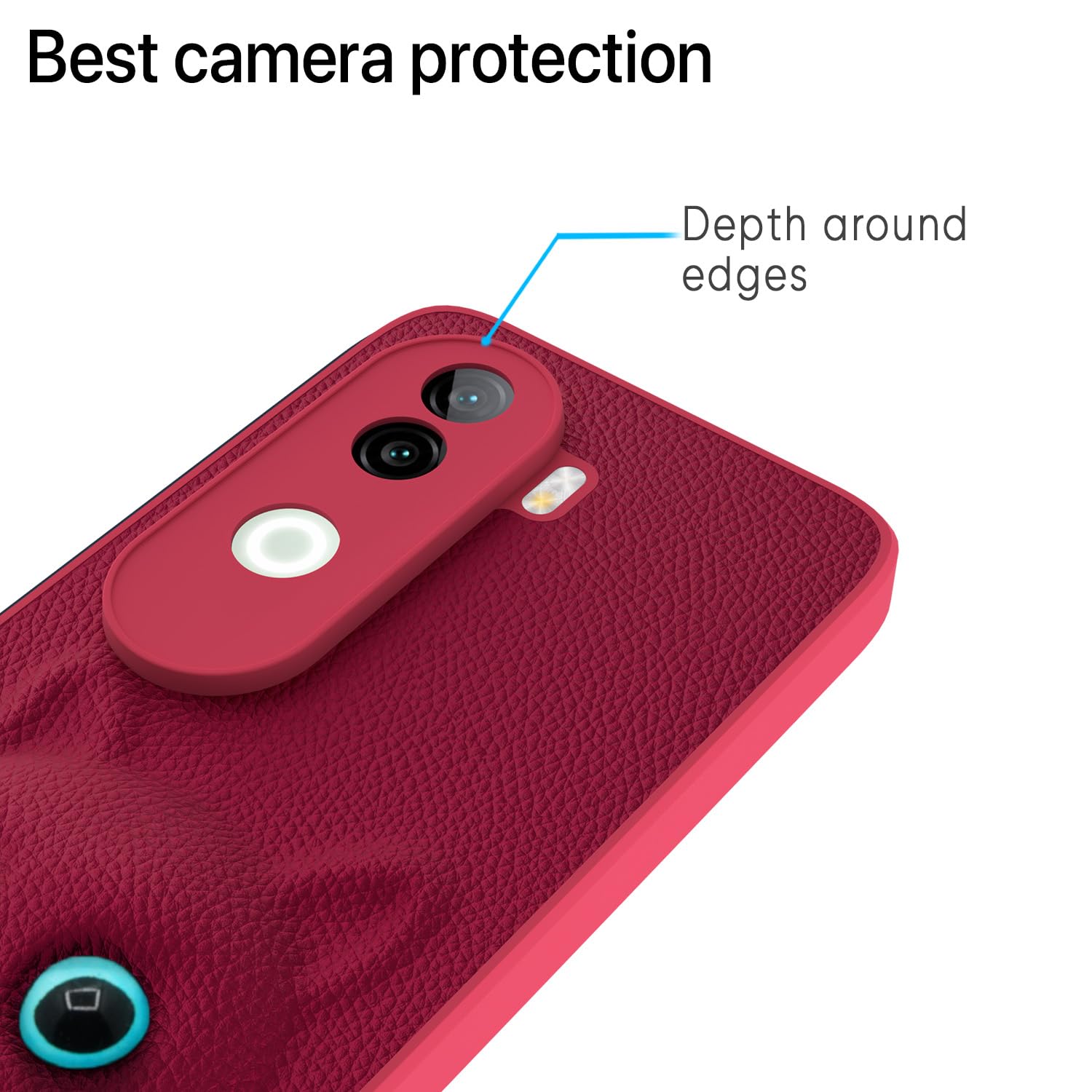 Pikkme pink mobile back cover for iQOO Z9s/Vivo V40e 5G – photo 5