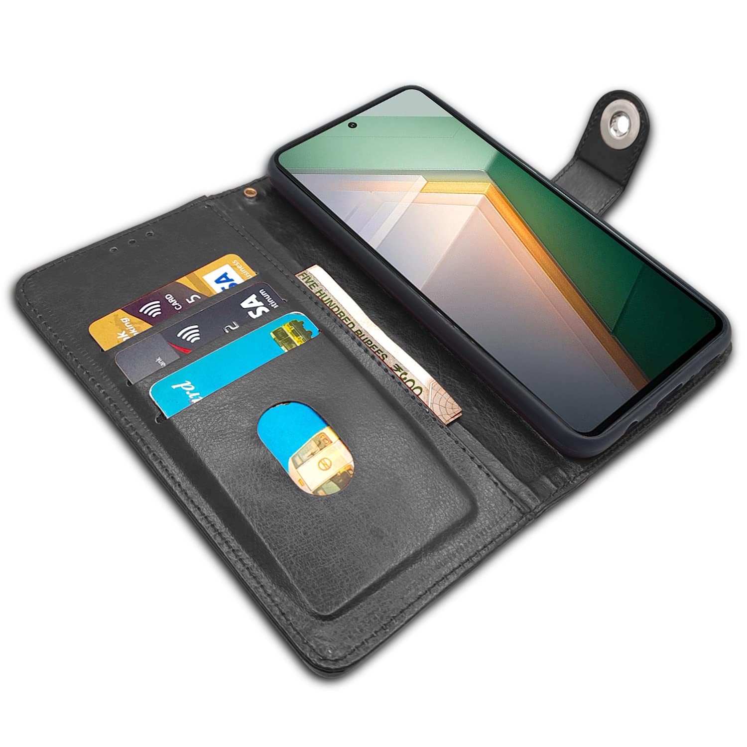 Pikkme black flip cover for iQOO 11 5G – photo 3