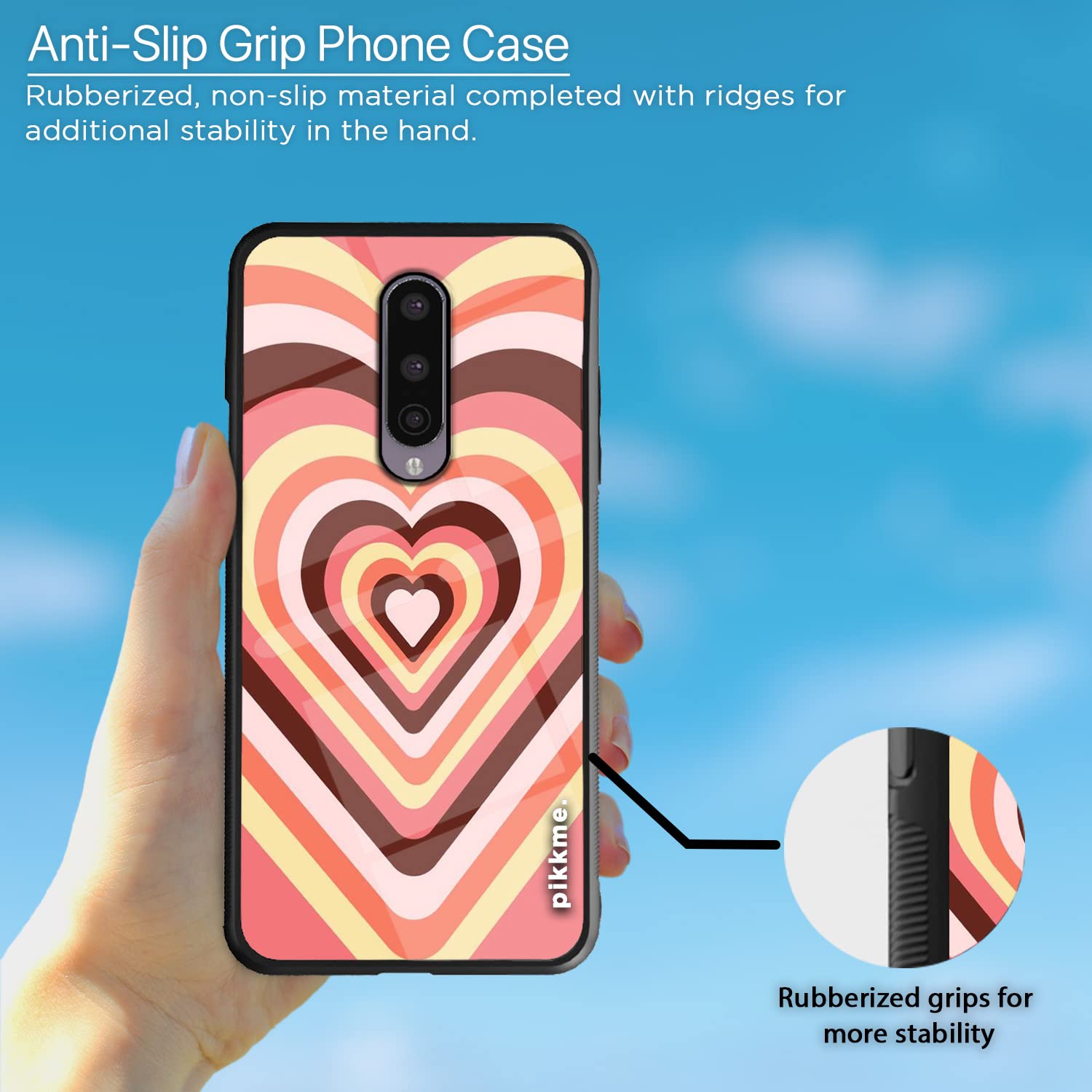 Pikkme OnePlus 8 Hybrid mobile back cover – photo 5