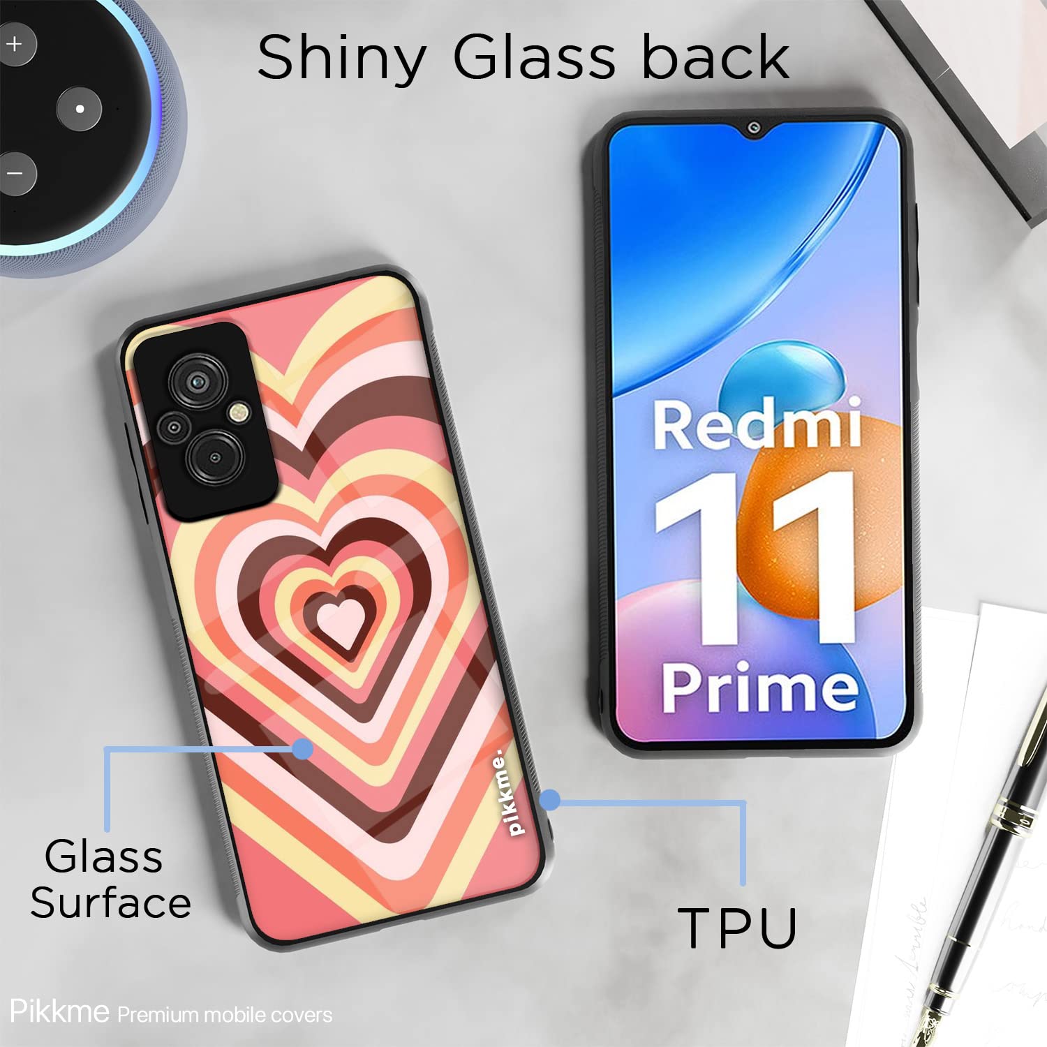 Redmi 11 Prime 4G mobile back cover by Pikkme – photo 3
