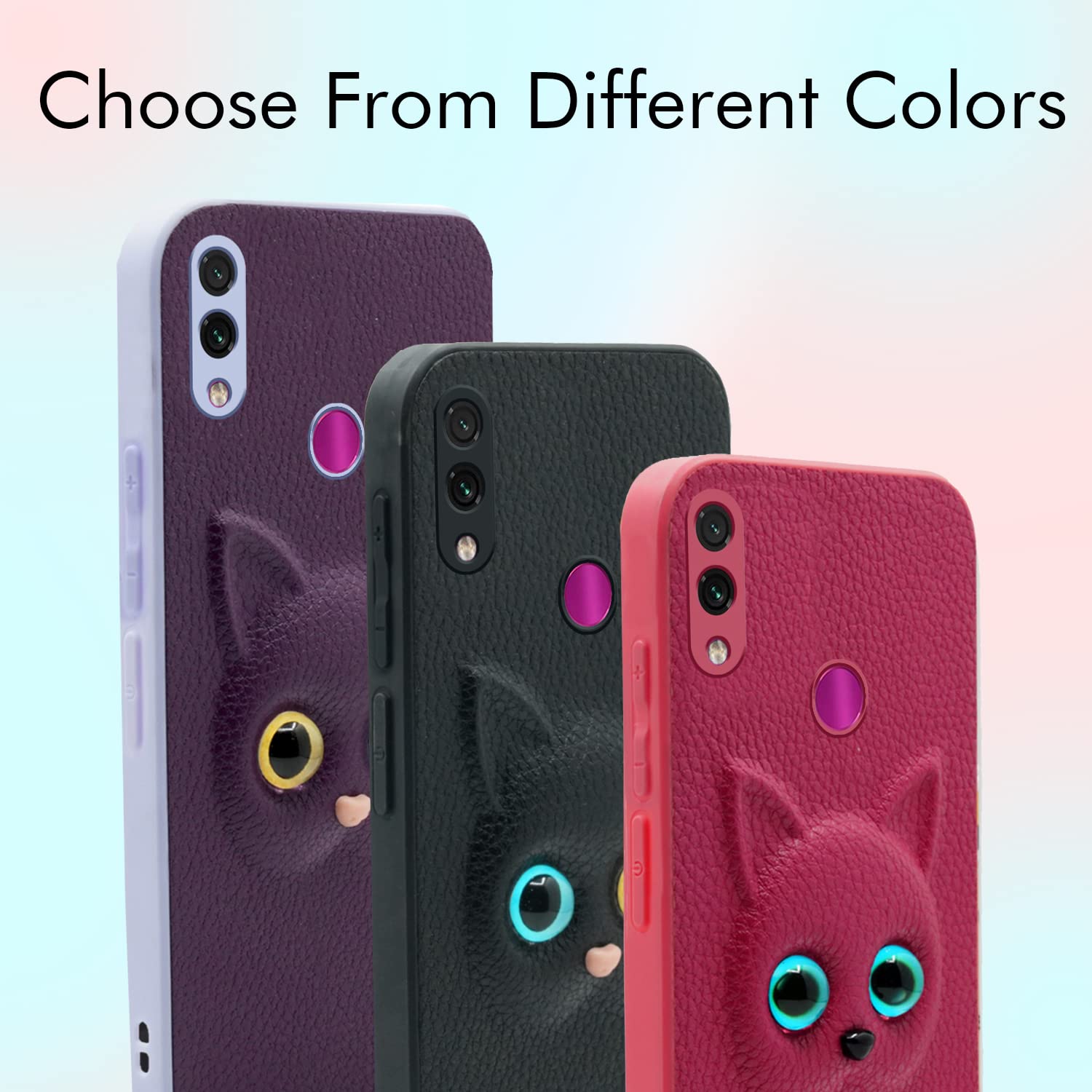Pikkme Redmi Note 7/Note 7 Pro/Note 7s Cat black phone cover – photo 2