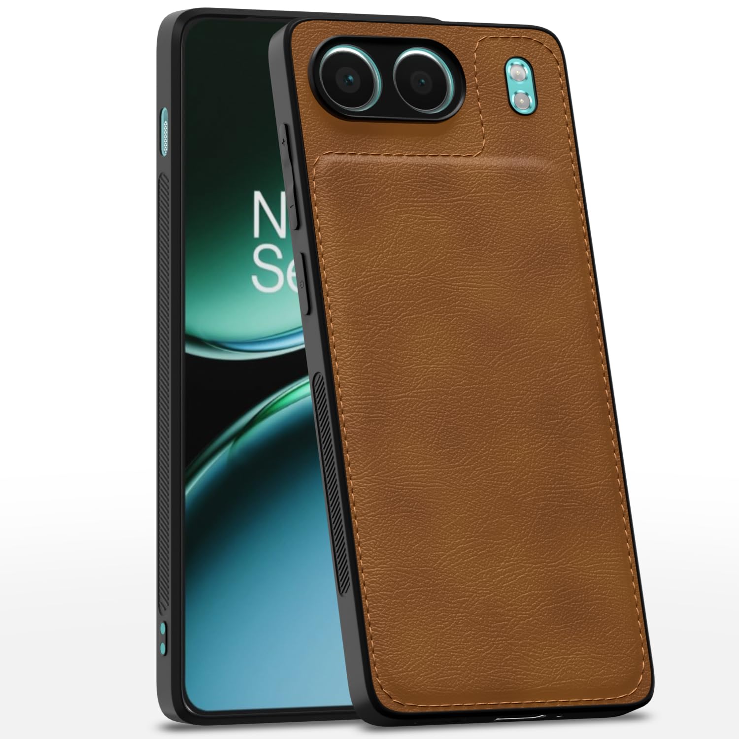 OnePlus Nord 4 5G LeatherBack Back Cover – Brown