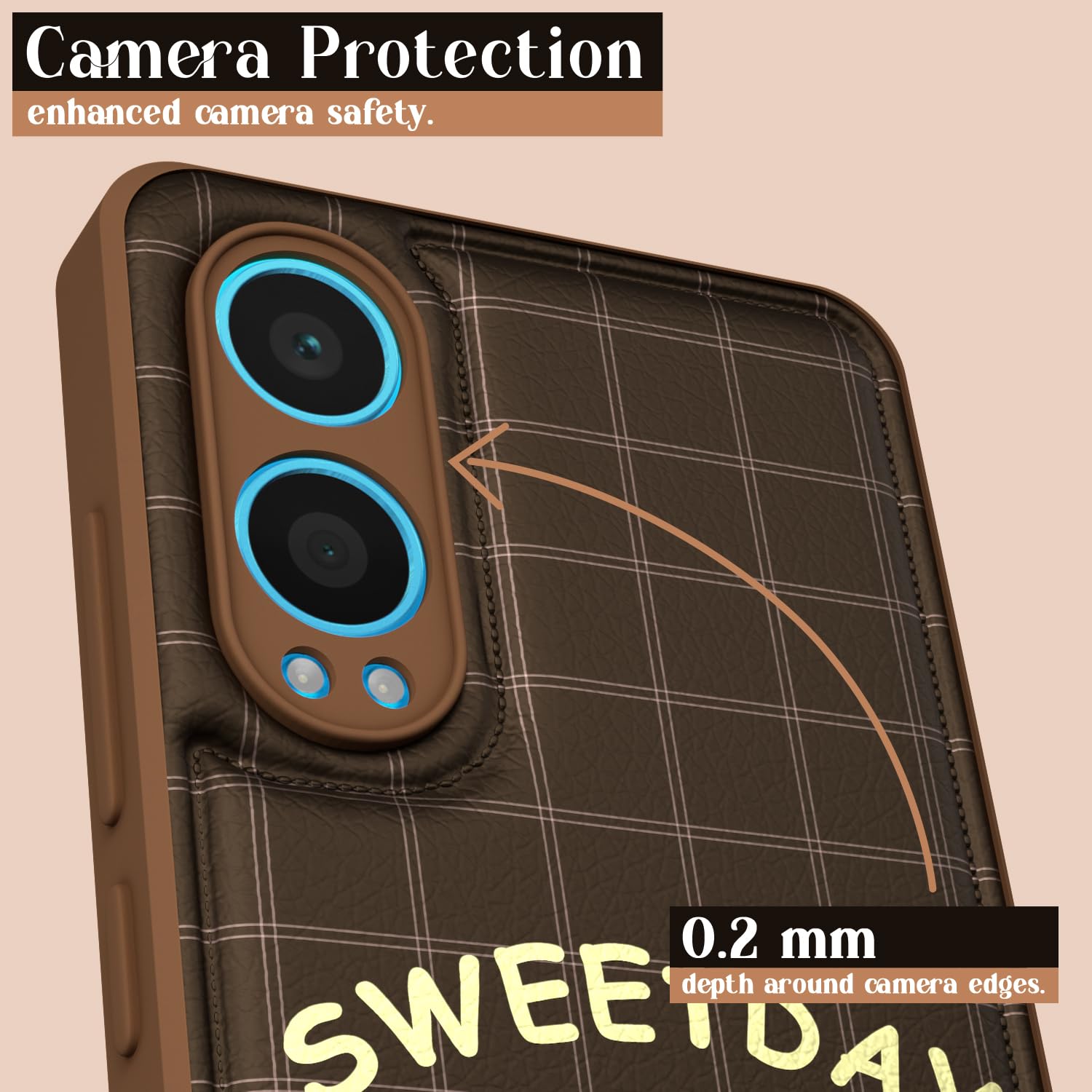 Pikkme OnePlus Nord Ce 4 Lite 5G Cute Girlish Dog Series Back Cover (Design1)