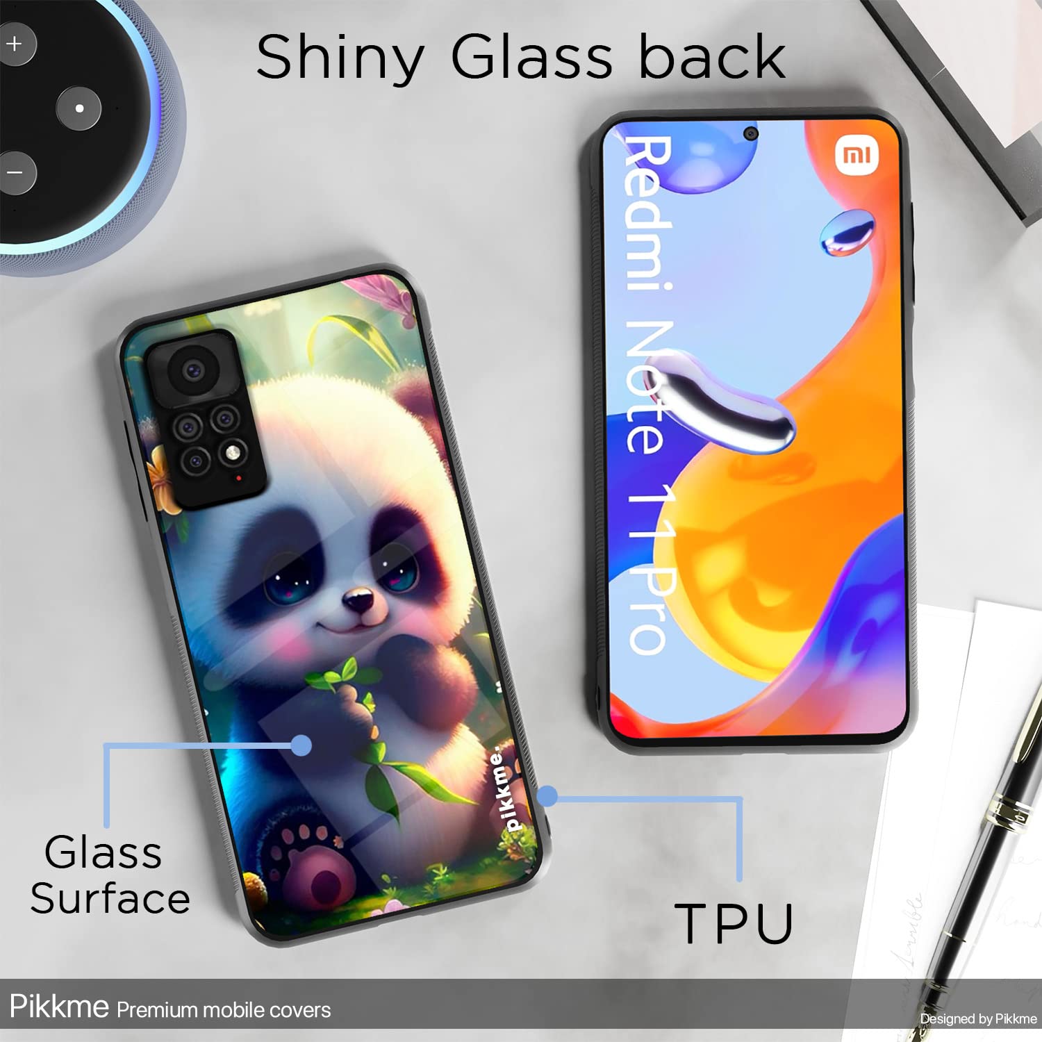 Redmi Note 11 Pro/Note 11 Pro Plus 5G Hybrid mobile cover by Pikkme – photo 3