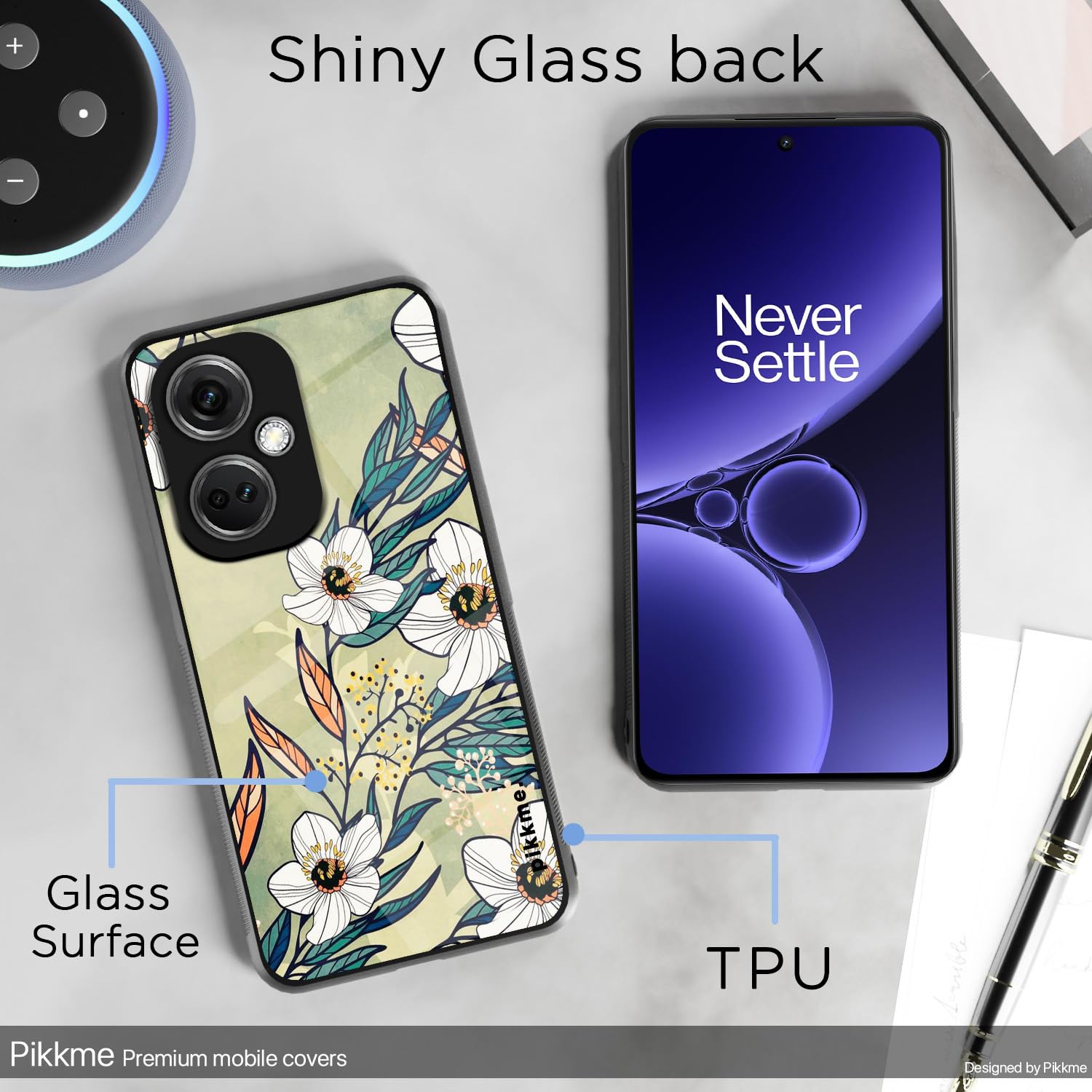 Pikkme Flower back cover for OnePlus Nord CE 3 5G – photo 3