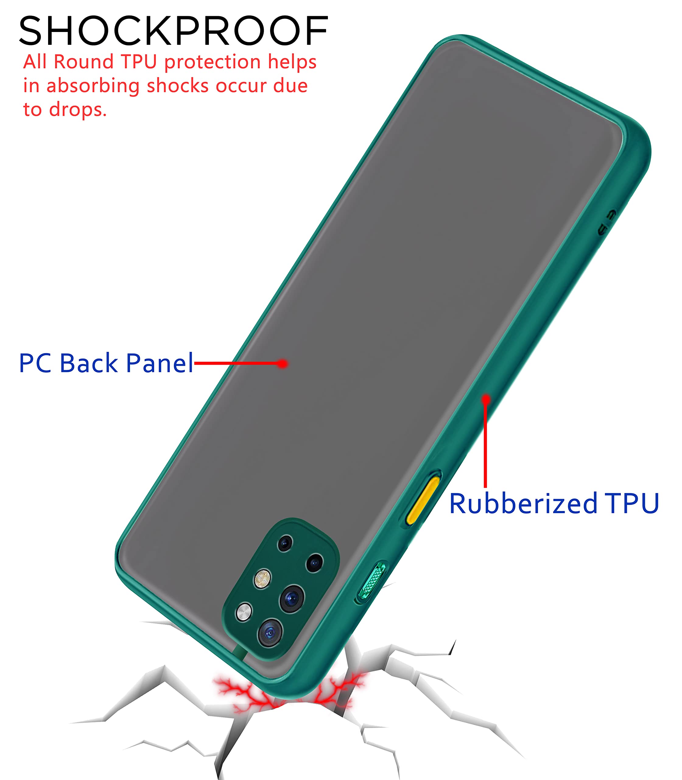 Pikkme light green phone cover for OnePlus 8T – photo 4