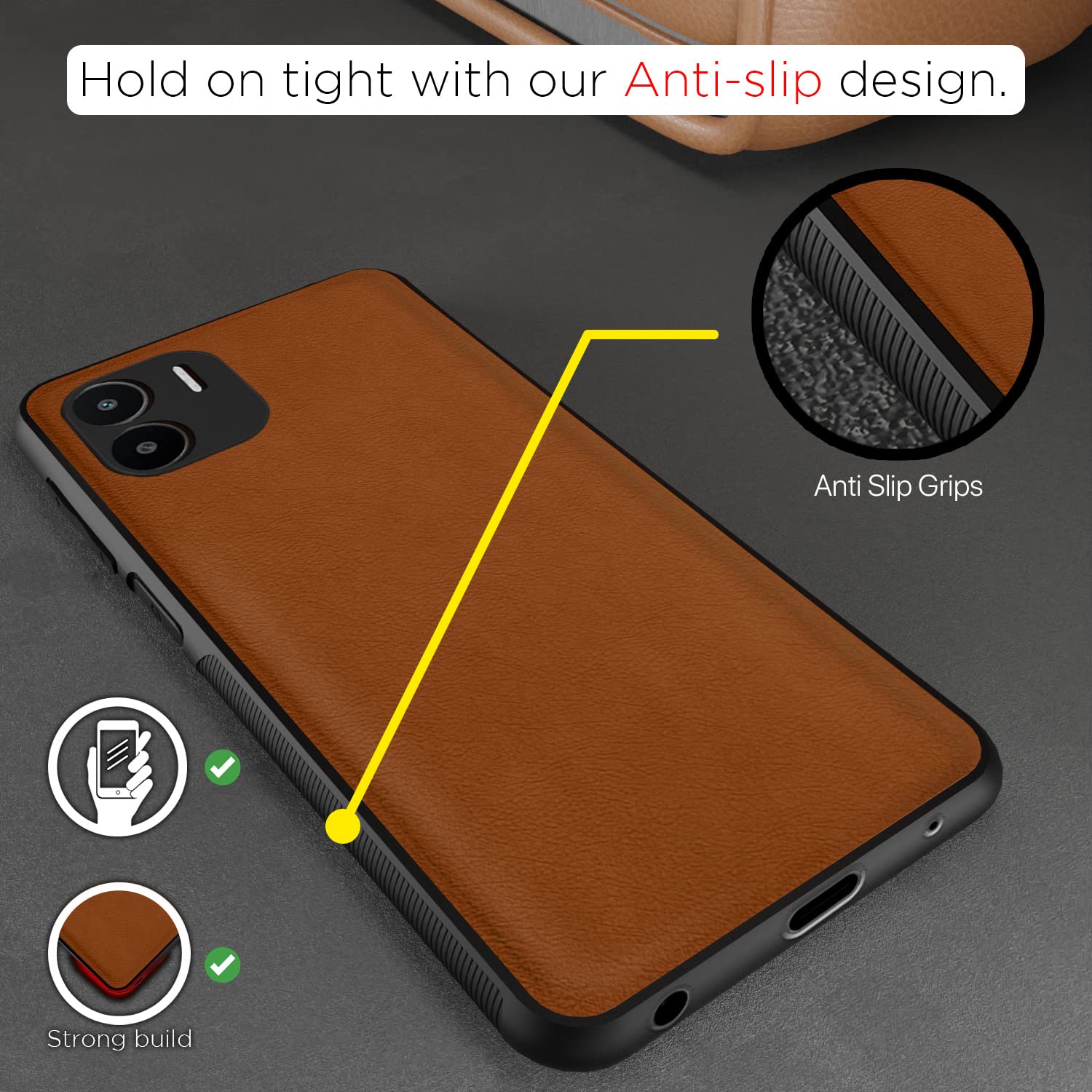 Pikkme camel phone cover for Redmi A1/A2 – photo 2