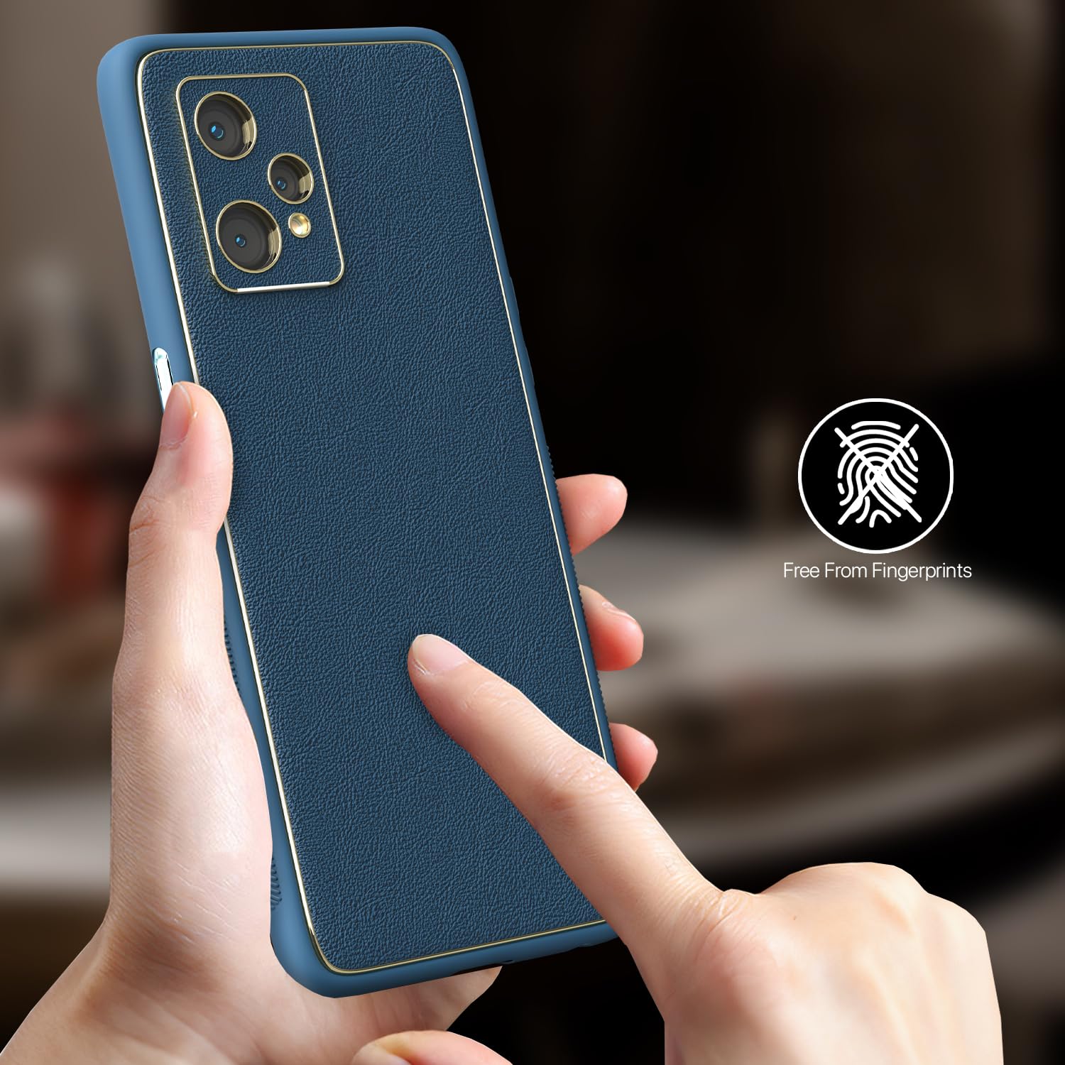 OnePlus Nord CE 2 Lite 5G Chrome back cover in blue by Pikkme – photo 7