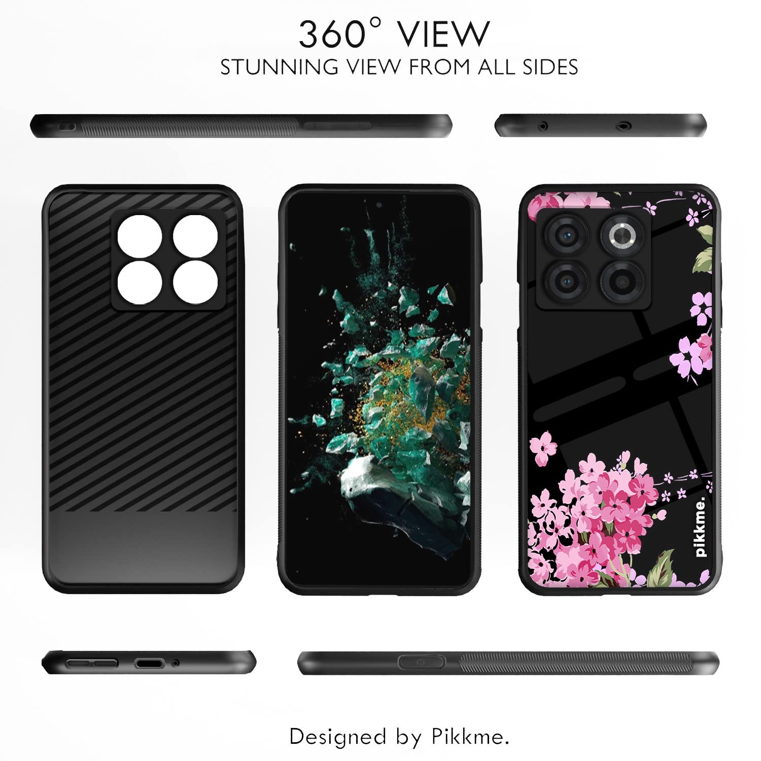 OnePlus 10T 5G Flower mobile back cover by Pikkme – photo 2
