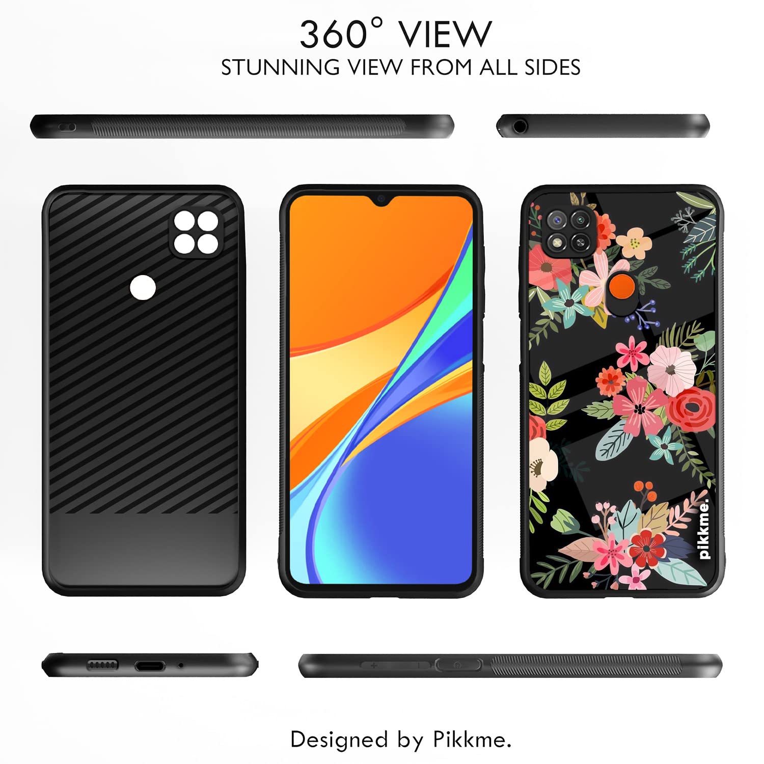 Redmi 10A/9, Poco C31 Flower mobile cover by Pikkme – photo 2